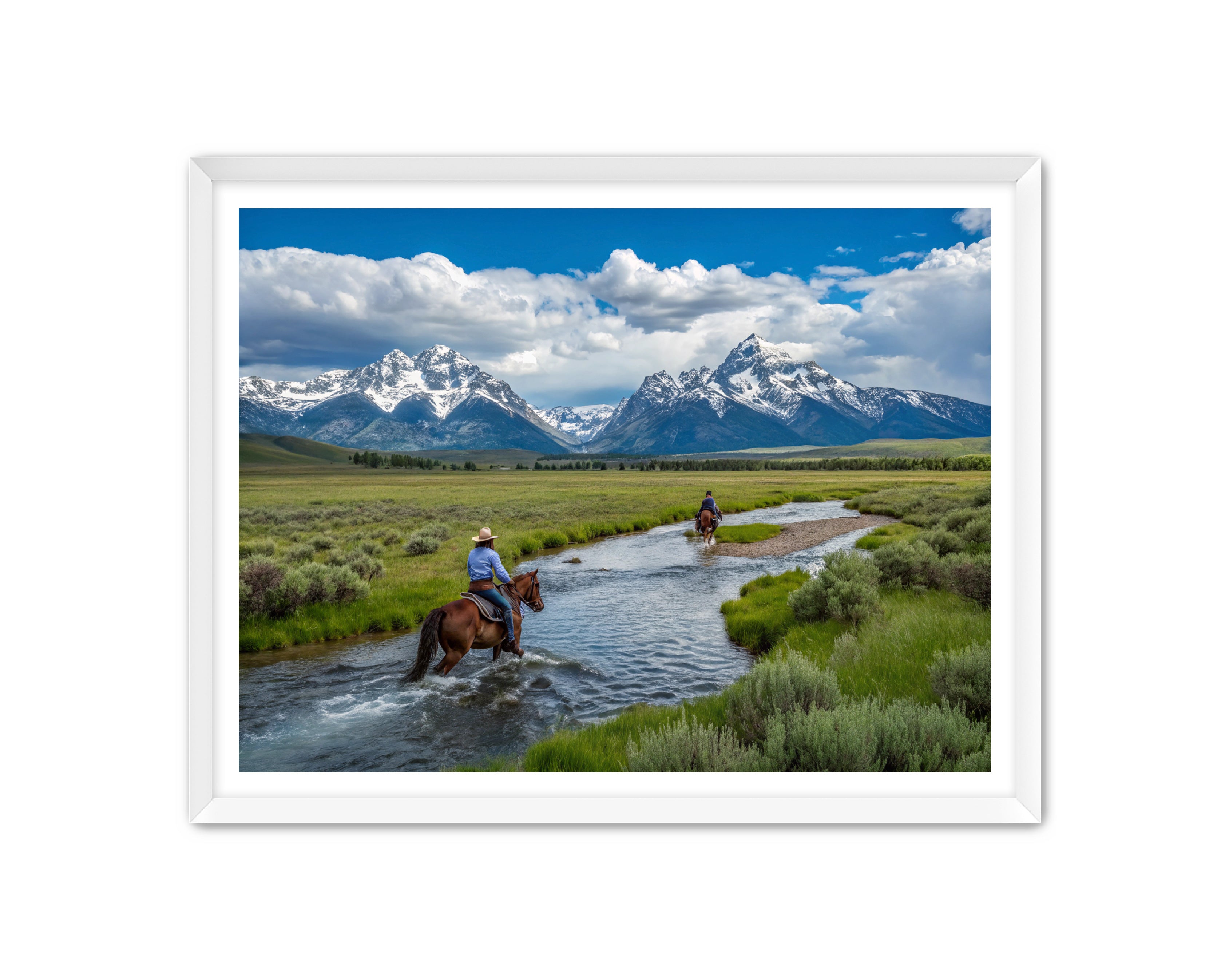 Apricus Prints Vaquero 'Cool Down' Apricus Art Collection