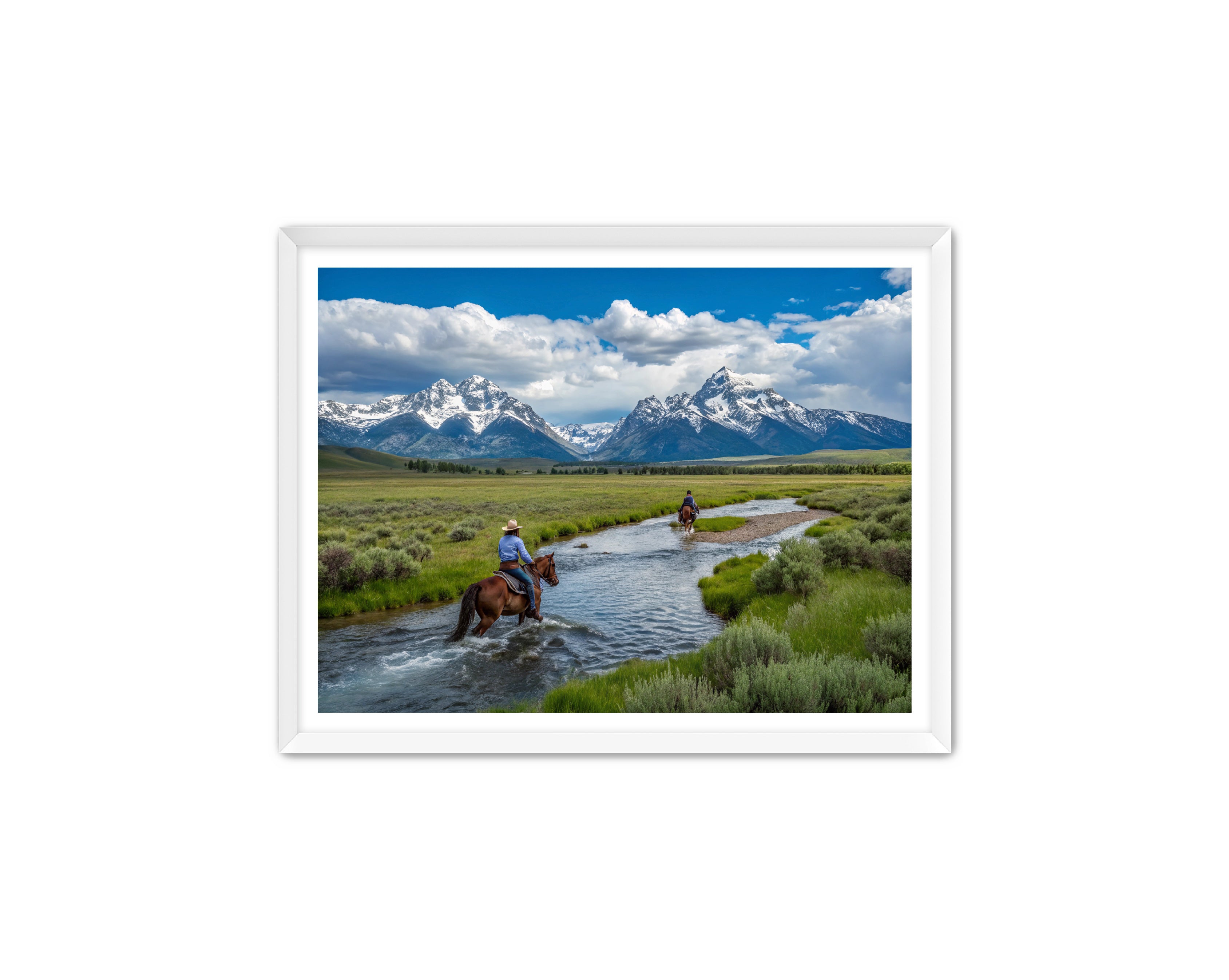 Apricus Prints Vaquero 'Cool Down' Apricus Art Collection