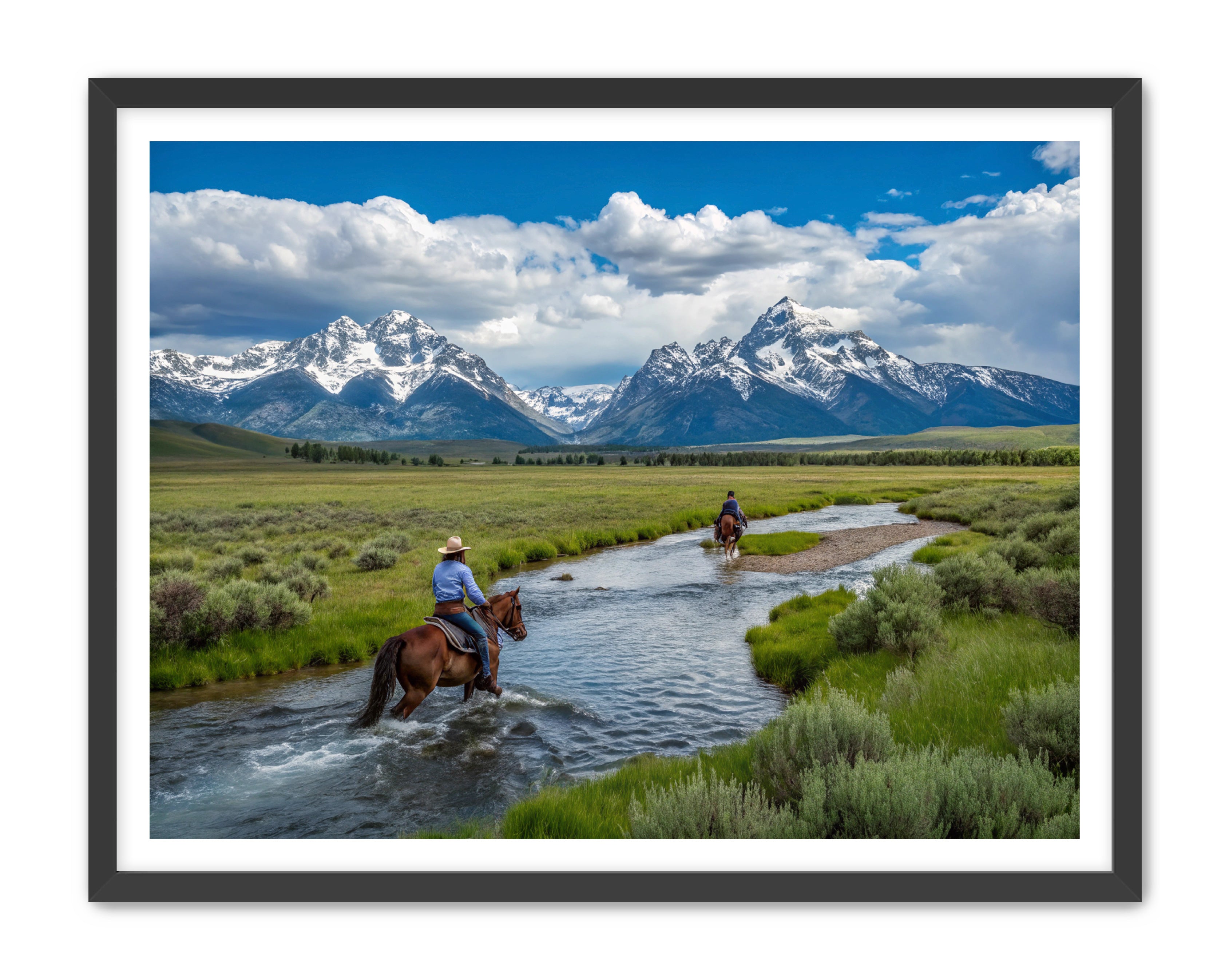 Apricus Prints Vaquero 'Cool Down' Apricus Art Collection