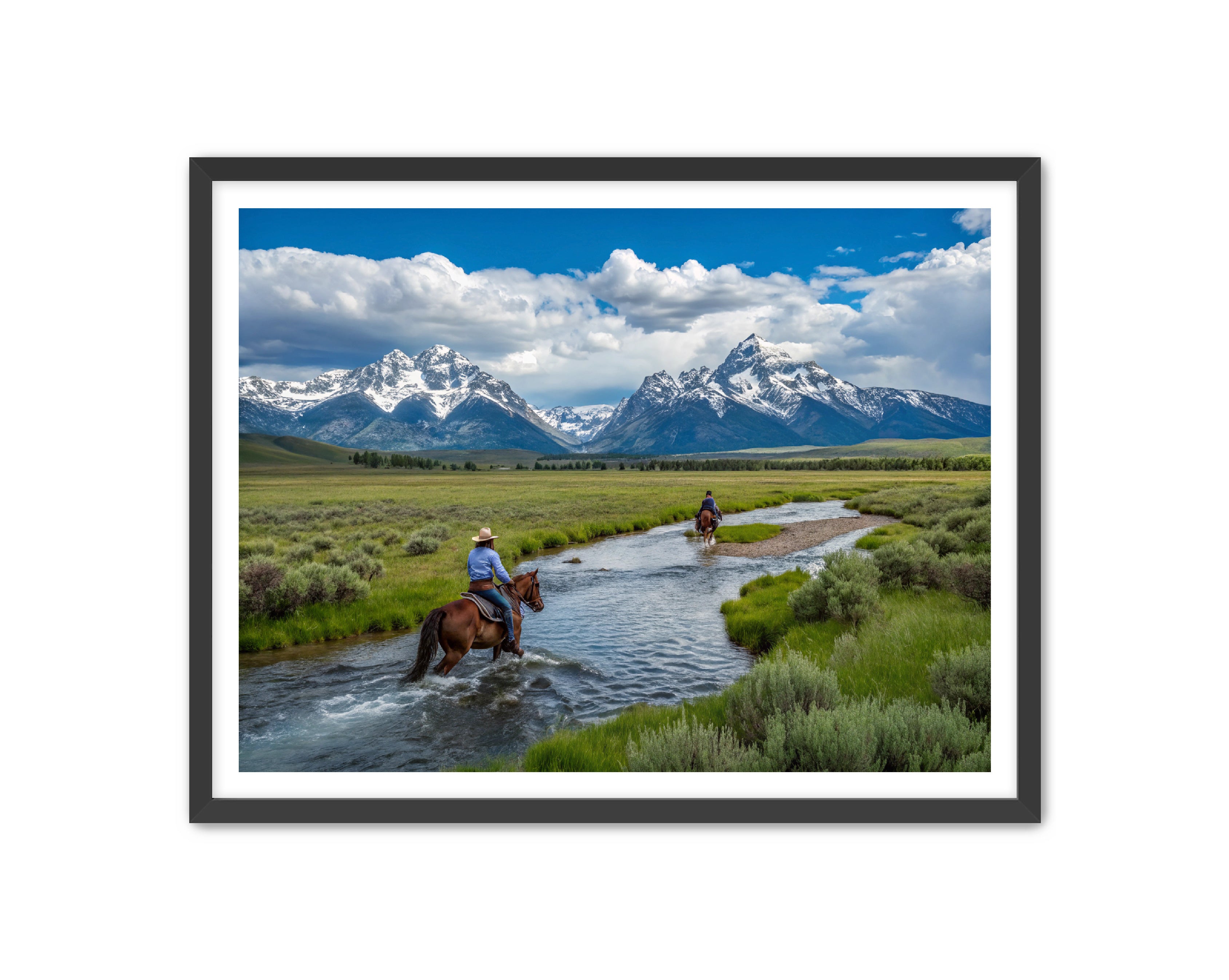 Apricus Prints Vaquero 'Cool Down' Apricus Art Collection