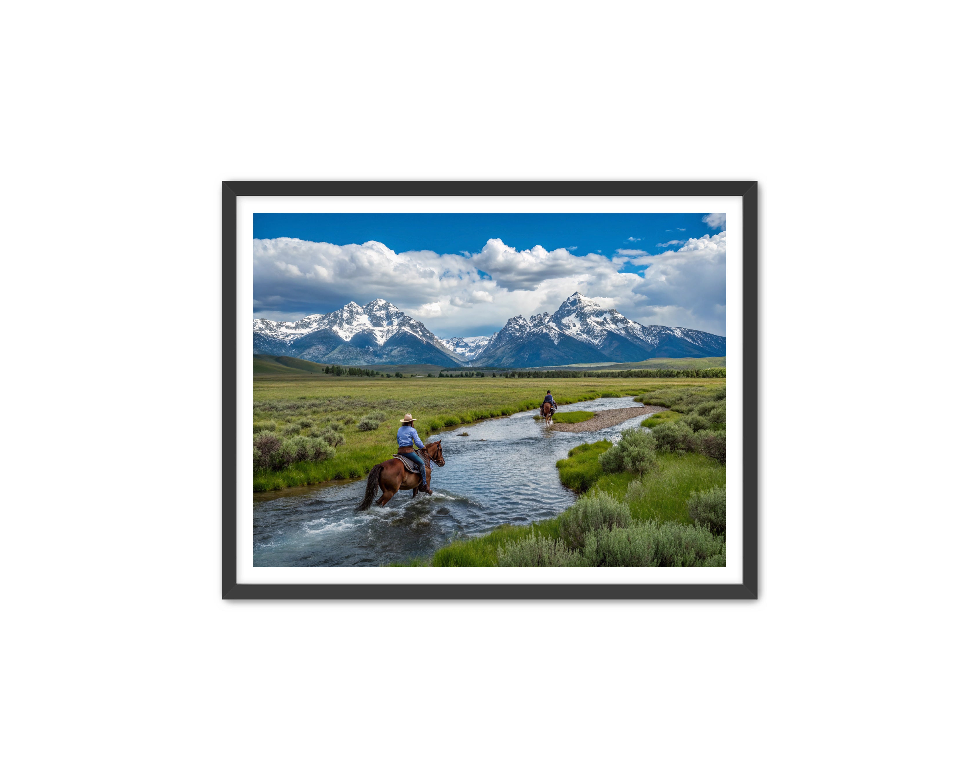 Apricus Prints Vaquero 'Cool Down' Apricus Art Collection