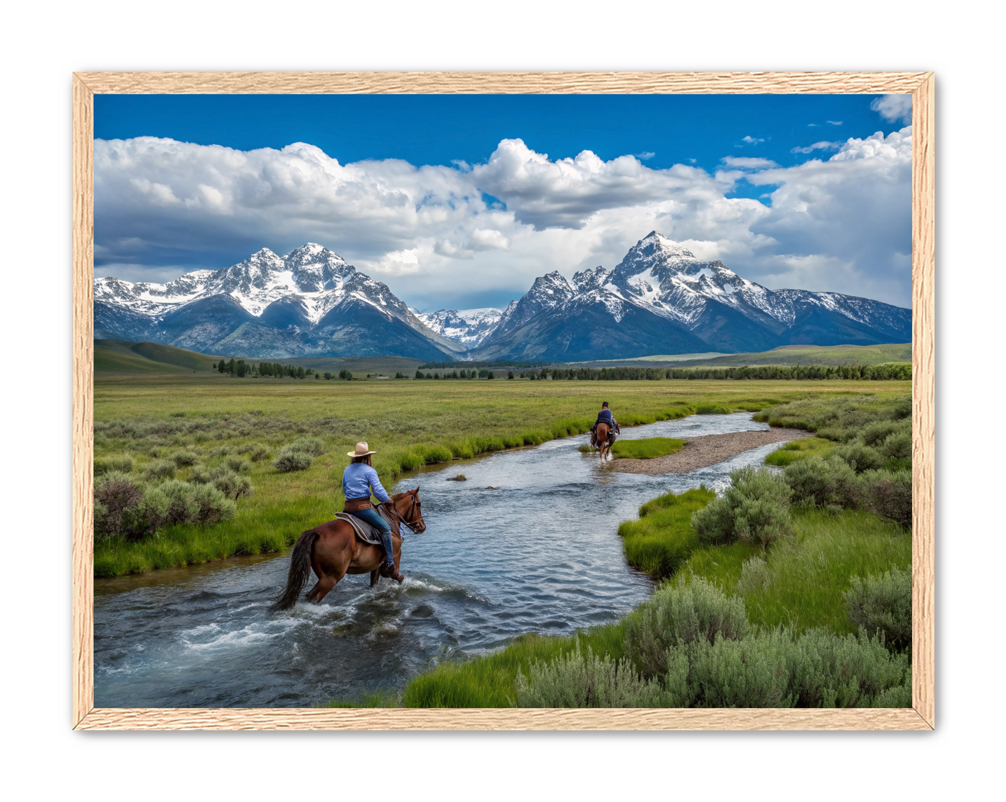 Apricus Prints Vaquero 'Cool Down' Apricus Art Collection