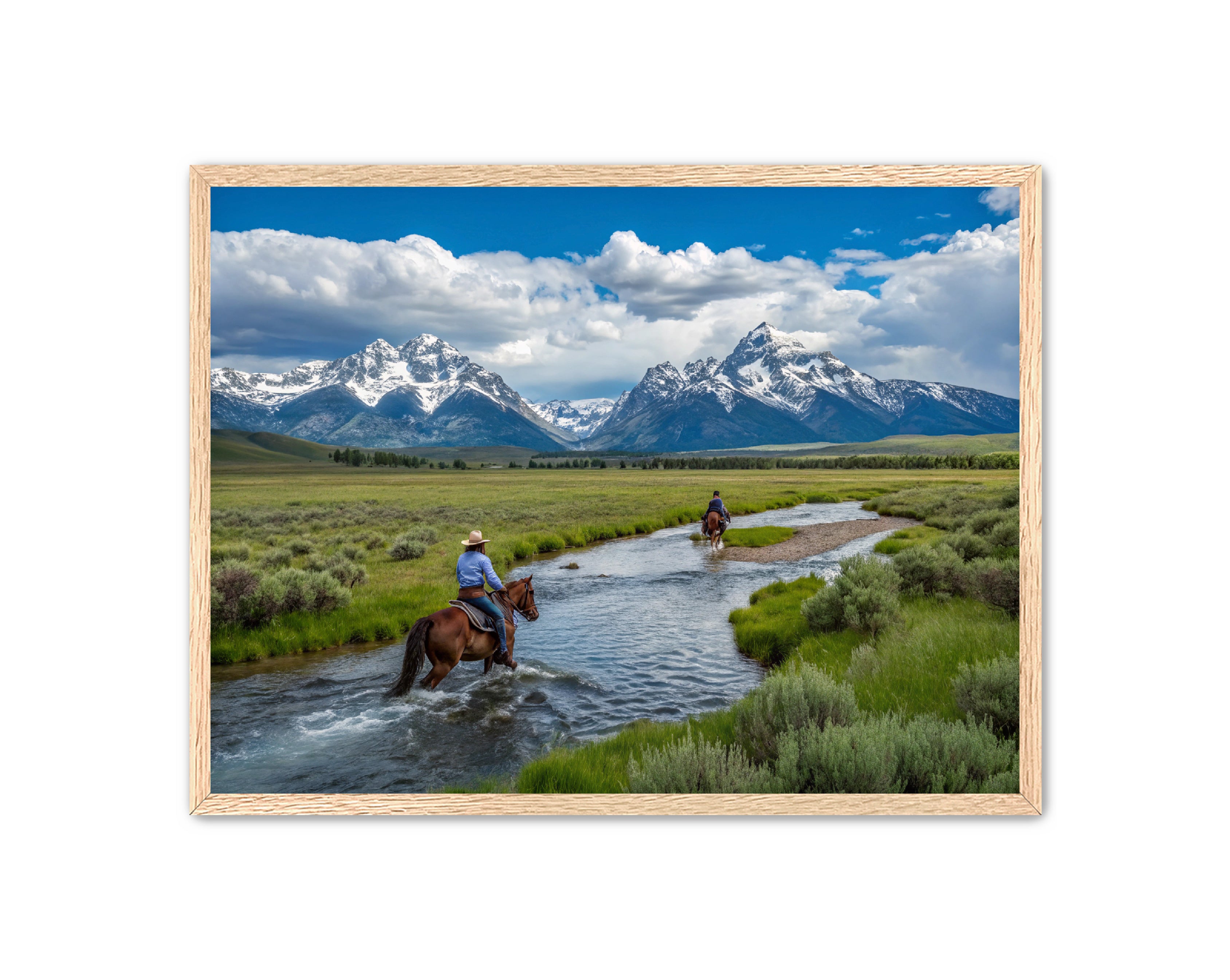 Apricus Prints Vaquero 'Cool Down' Apricus Art Collection