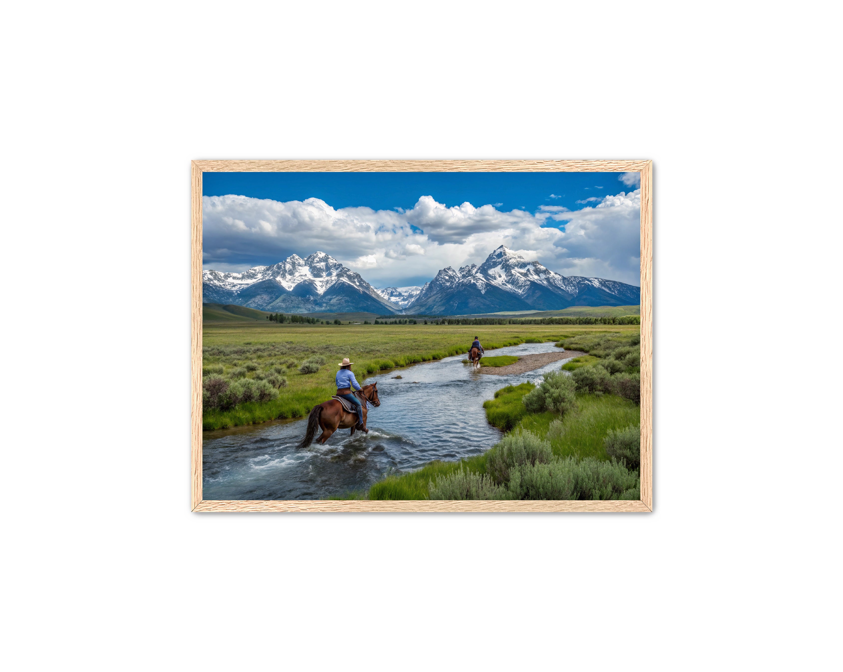 Apricus Prints Vaquero 'Cool Down' Apricus Art Collection