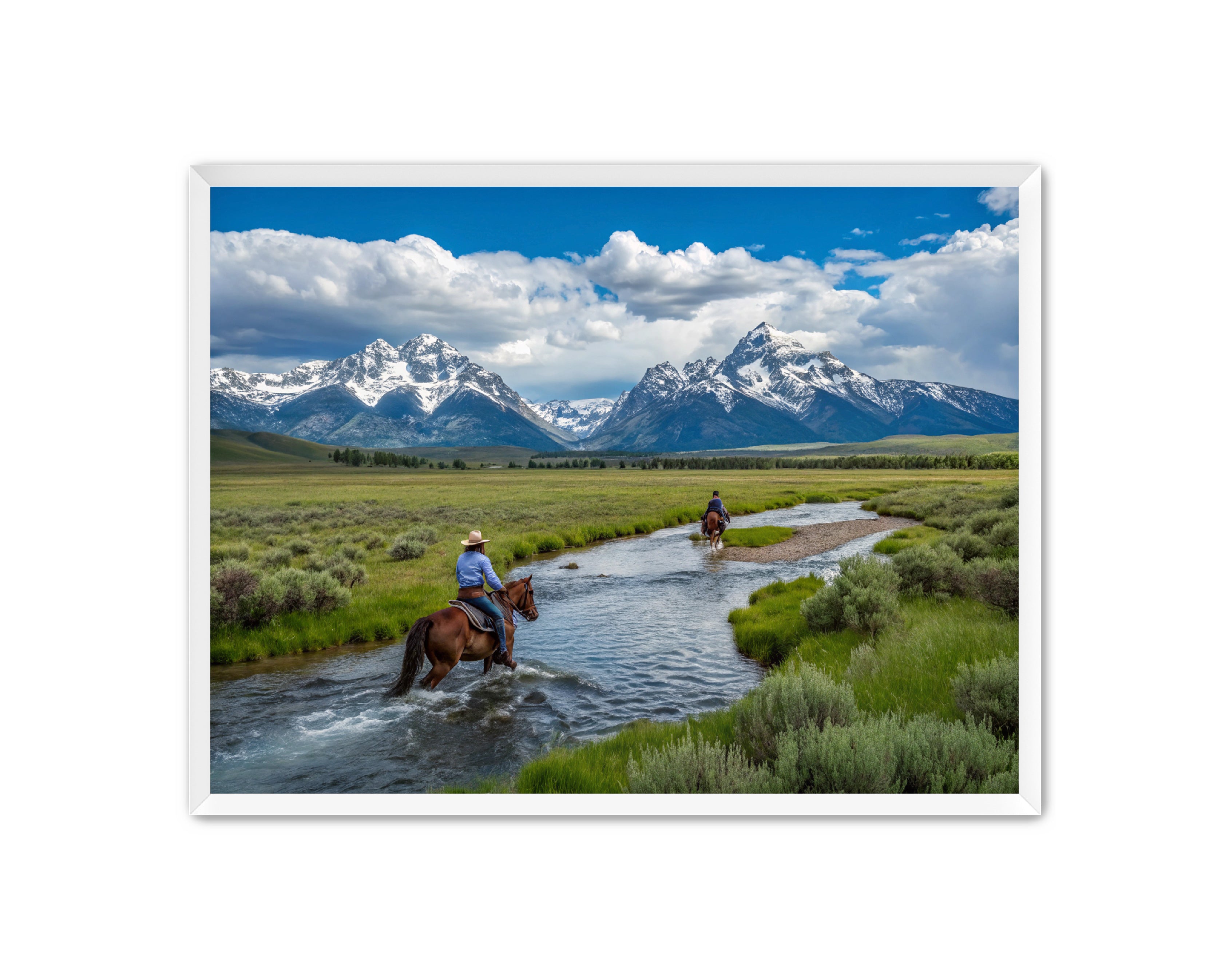 Apricus Prints Vaquero 'Cool Down' Apricus Art Collection