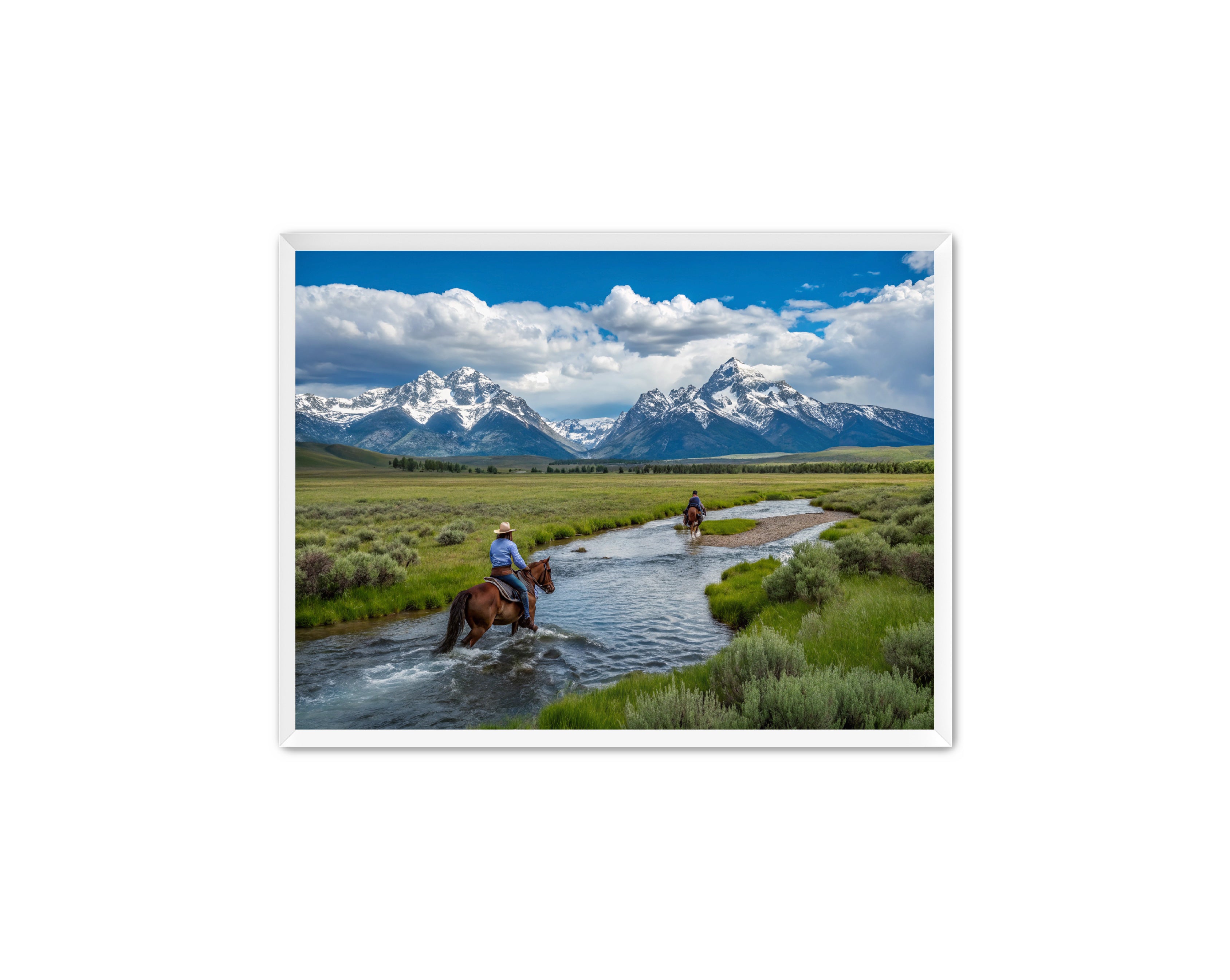 Apricus Prints Vaquero 'Cool Down' Apricus Art Collection