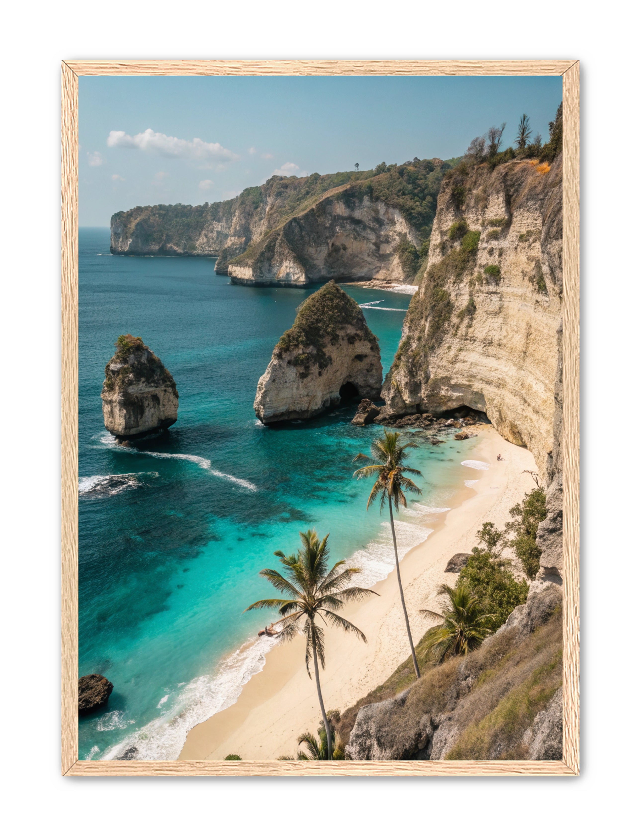 Apricus Prints Beaches 'Craggy Shores' Apricus Art Collection