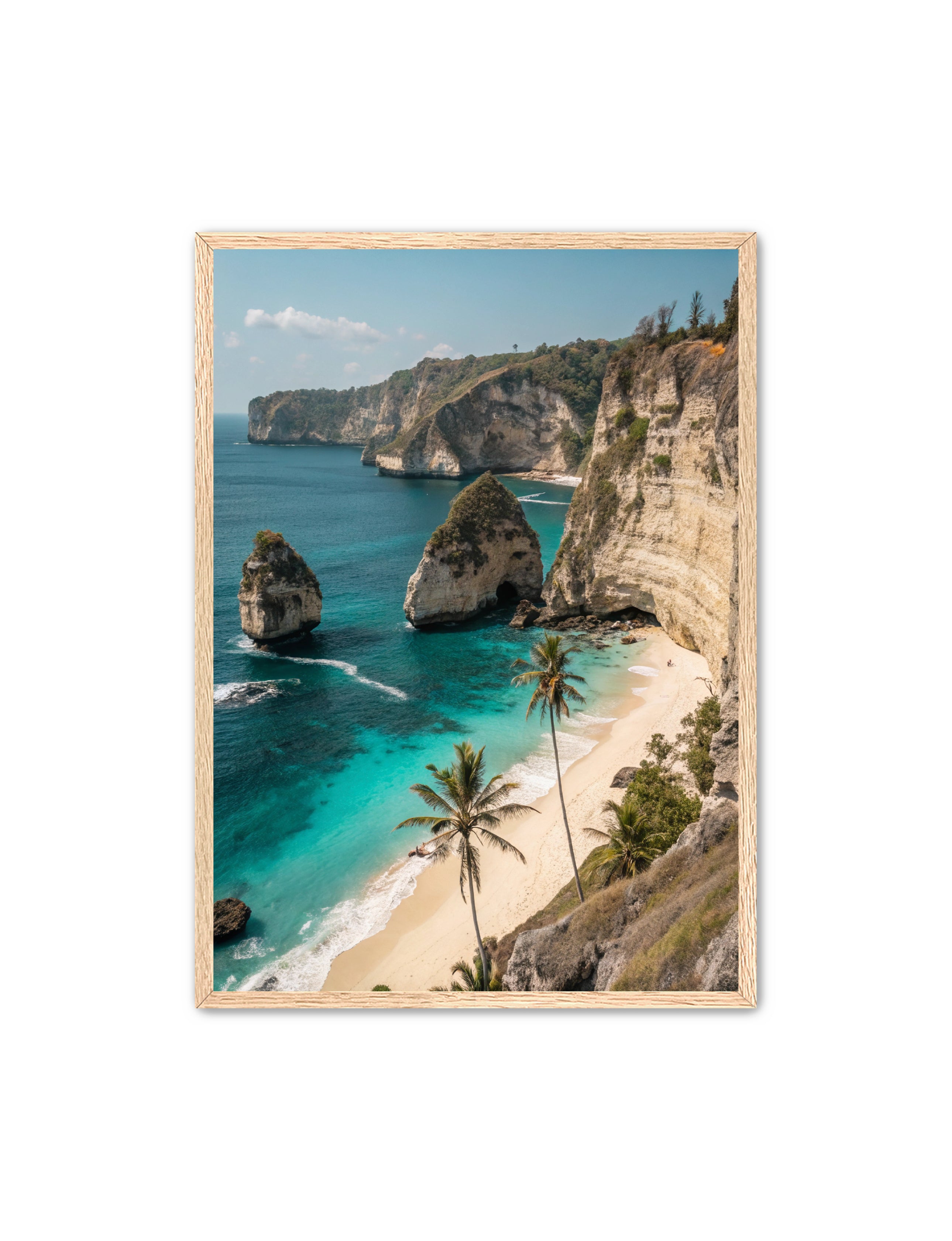 Apricus Prints Beaches 'Craggy Shores' Apricus Art Collection