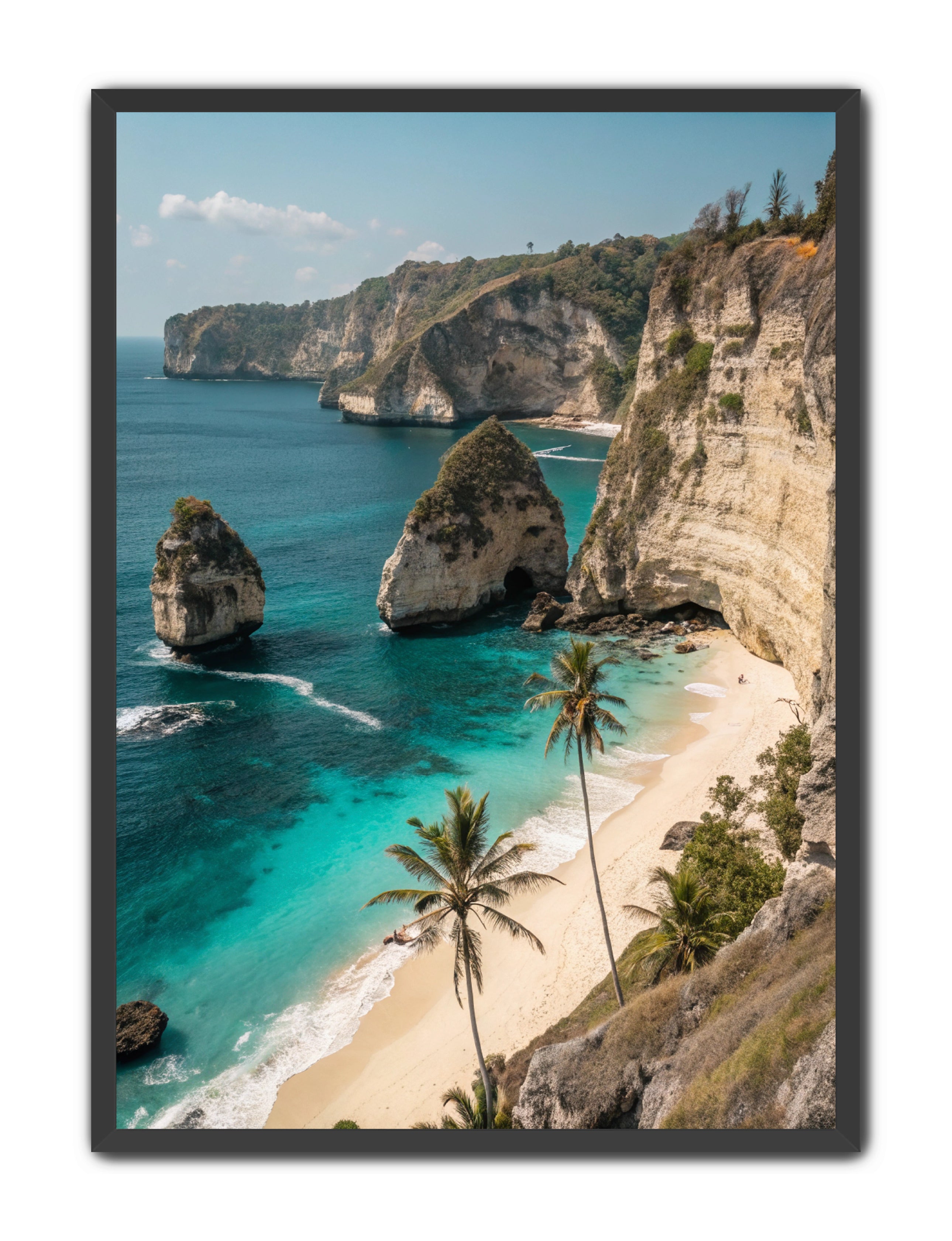 Apricus Prints Beaches 'Craggy Shores' Apricus Art Collection