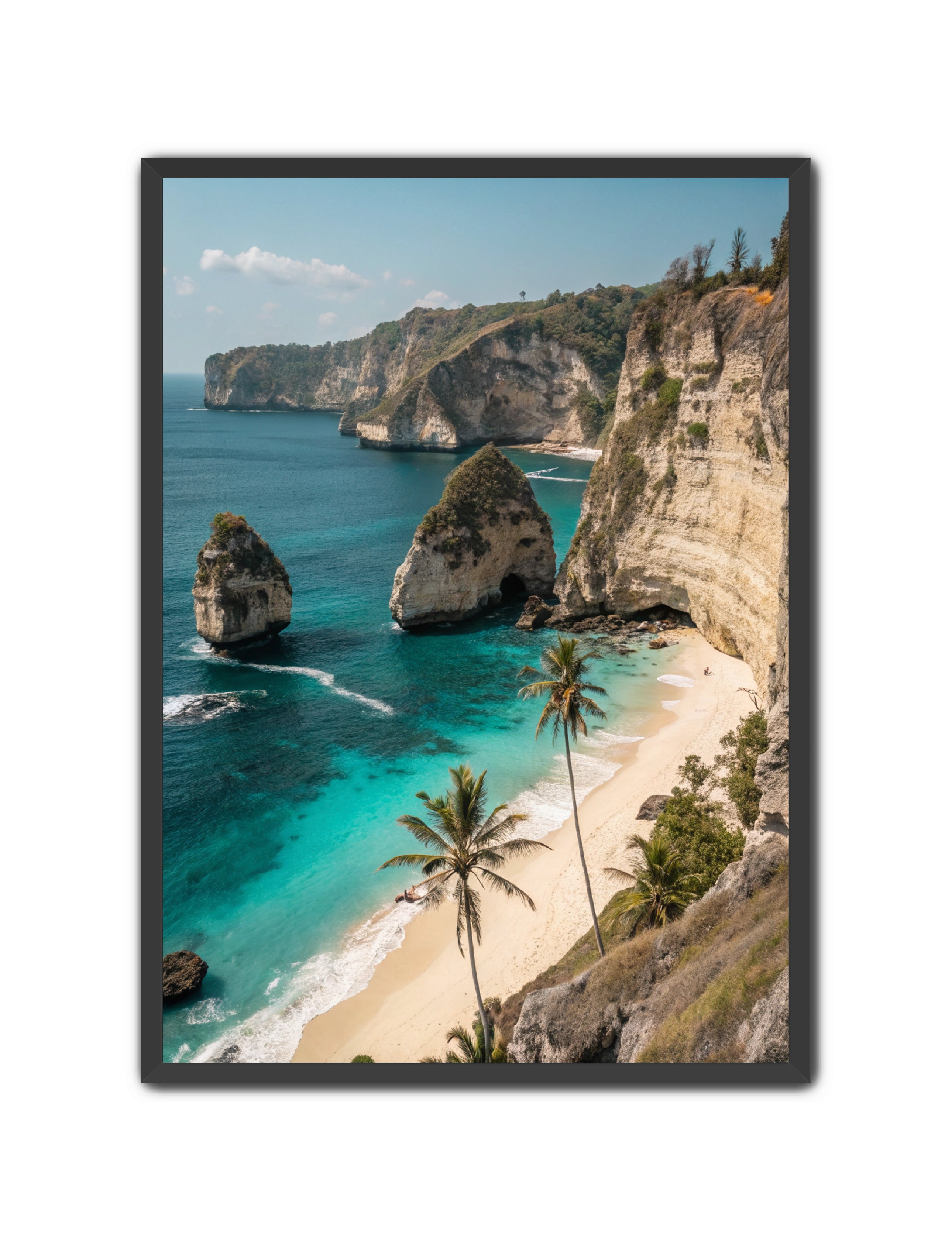 Apricus Prints Beaches 'Craggy Shores' Apricus Art Collection