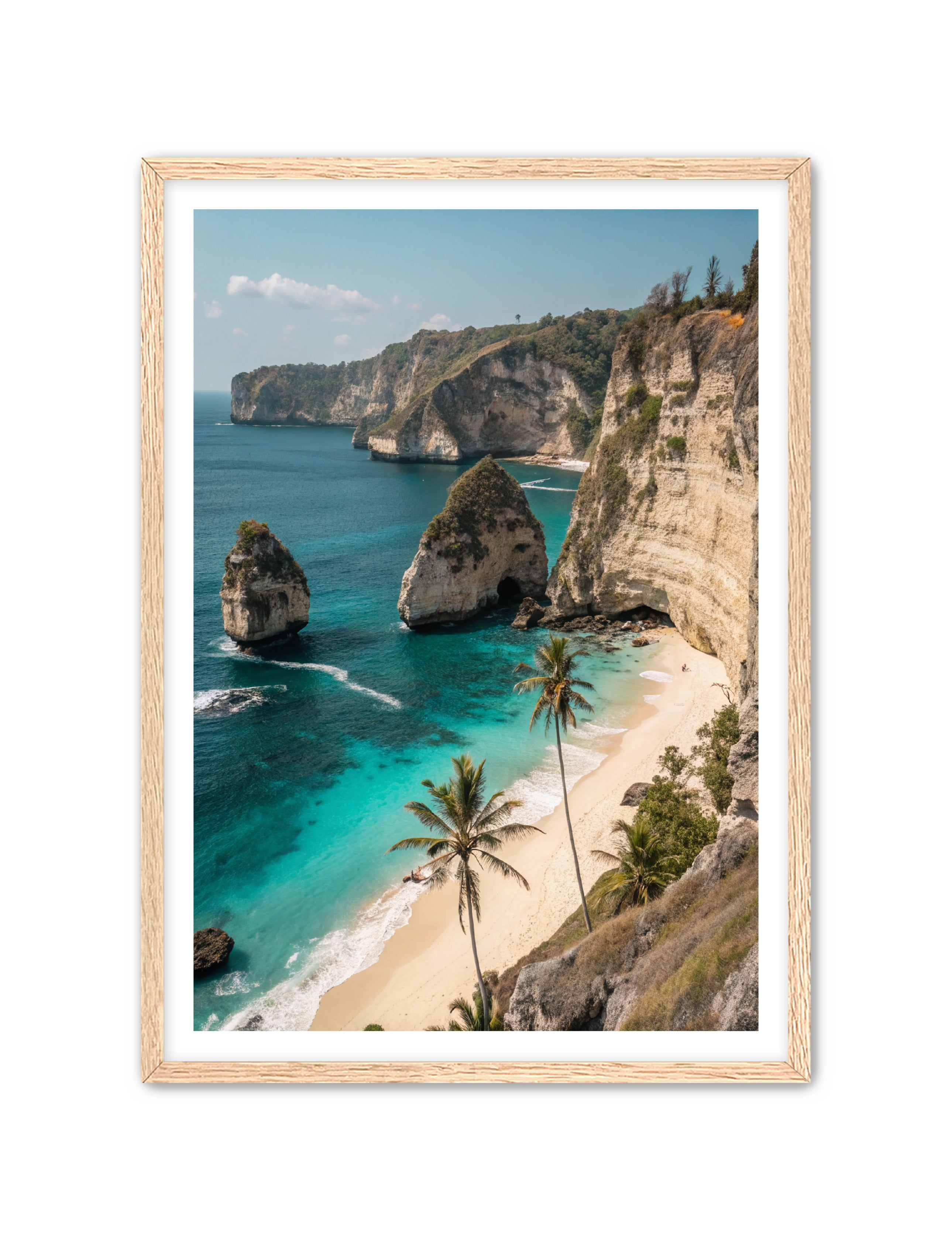 Apricus Prints Beaches 'Craggy Shores' Apricus Art Collection