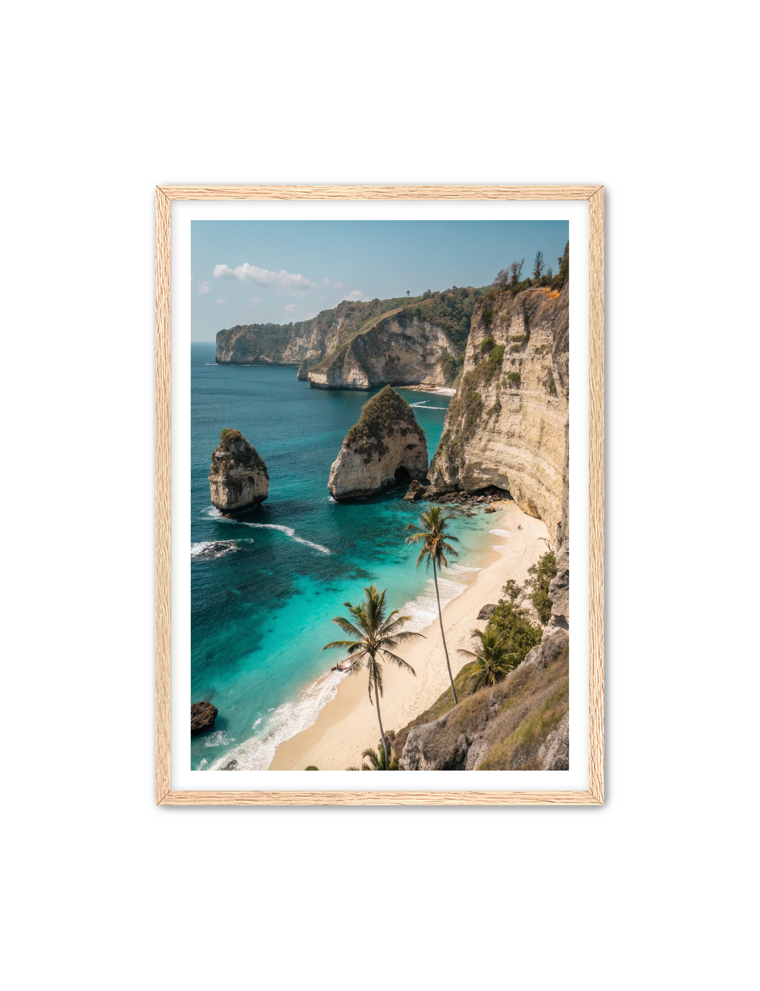 Apricus Prints Beaches 'Craggy Shores' Apricus Art Collection