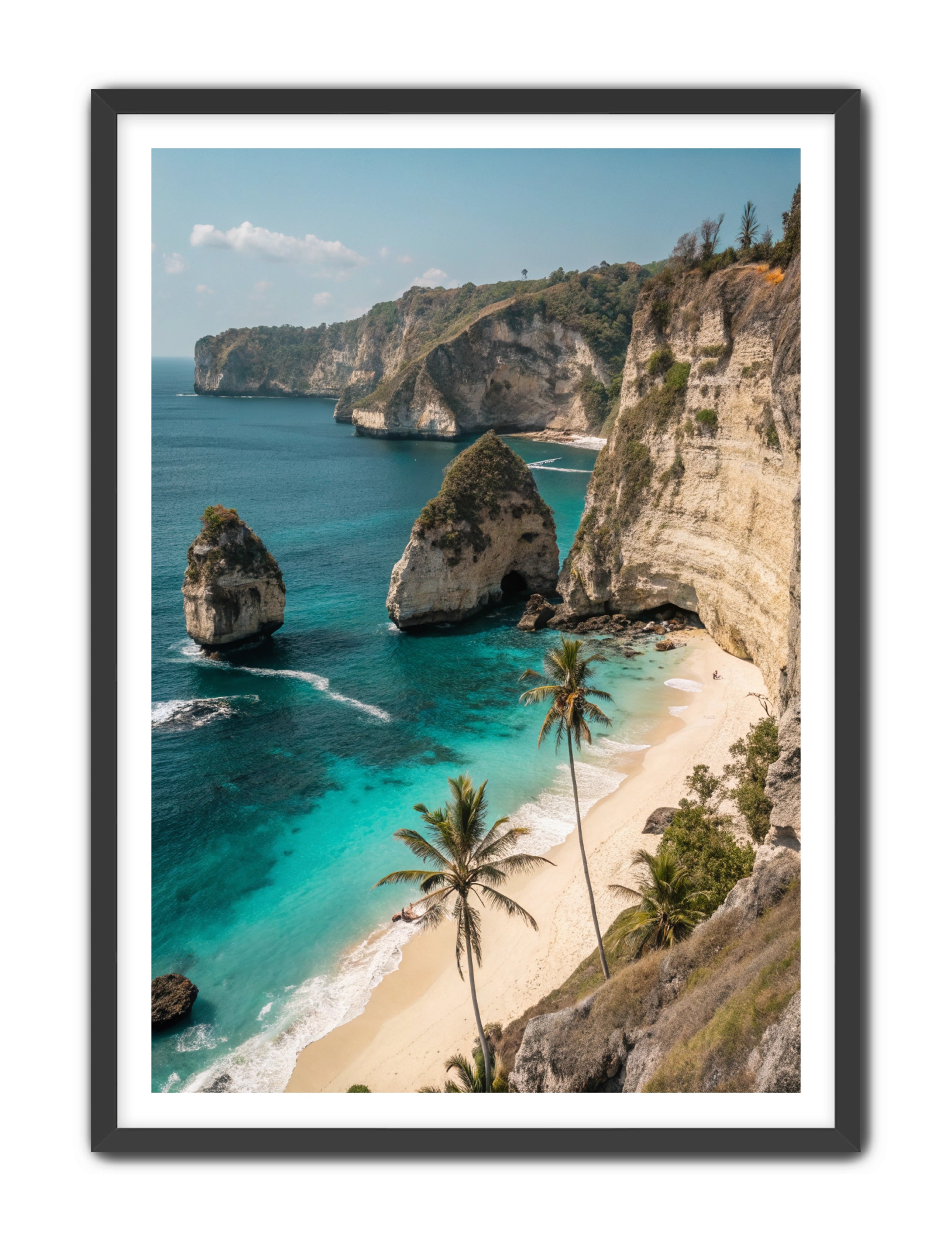 Apricus Prints Beaches 'Craggy Shores' Apricus Art Collection