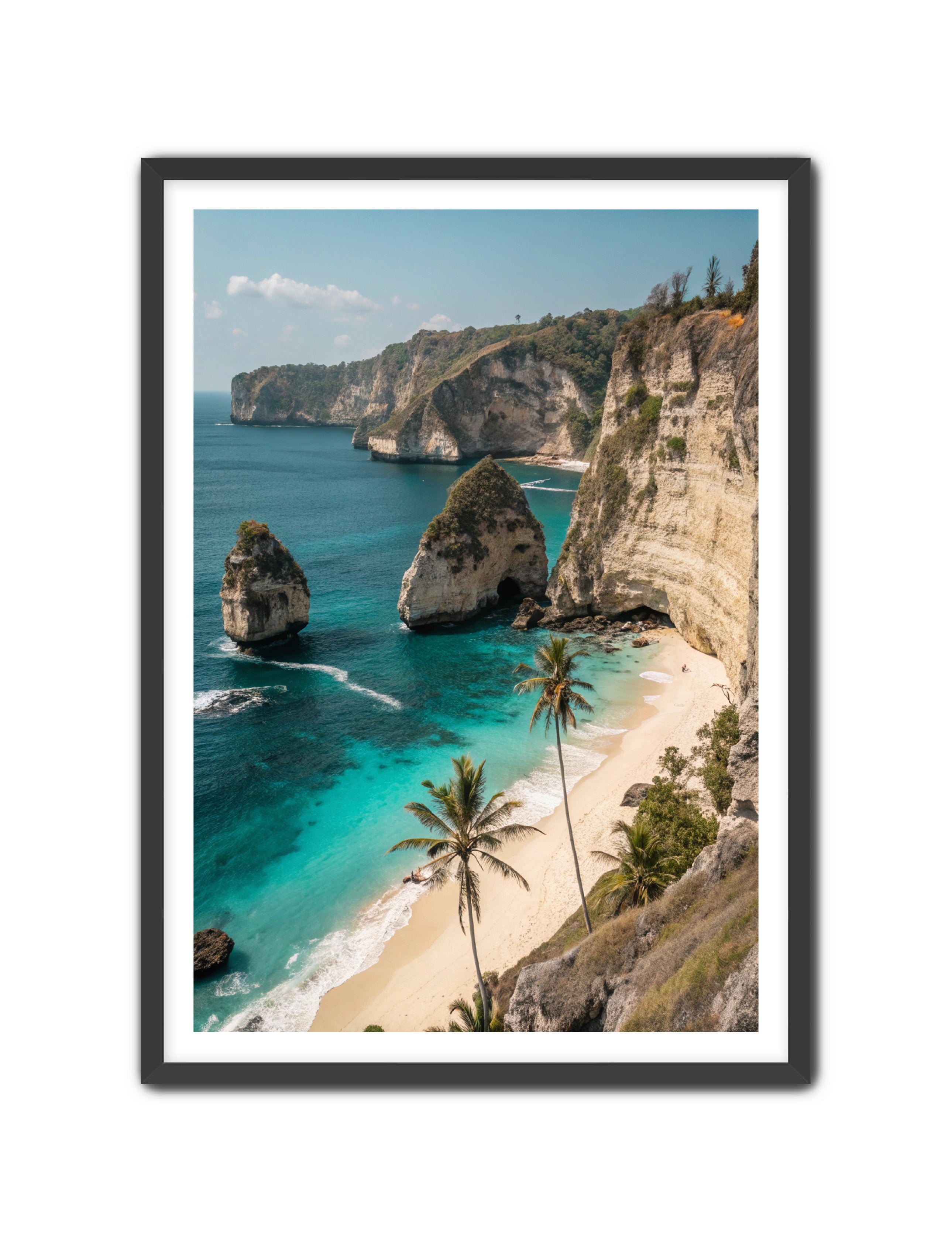 Apricus Prints Beaches 'Craggy Shores' Apricus Art Collection