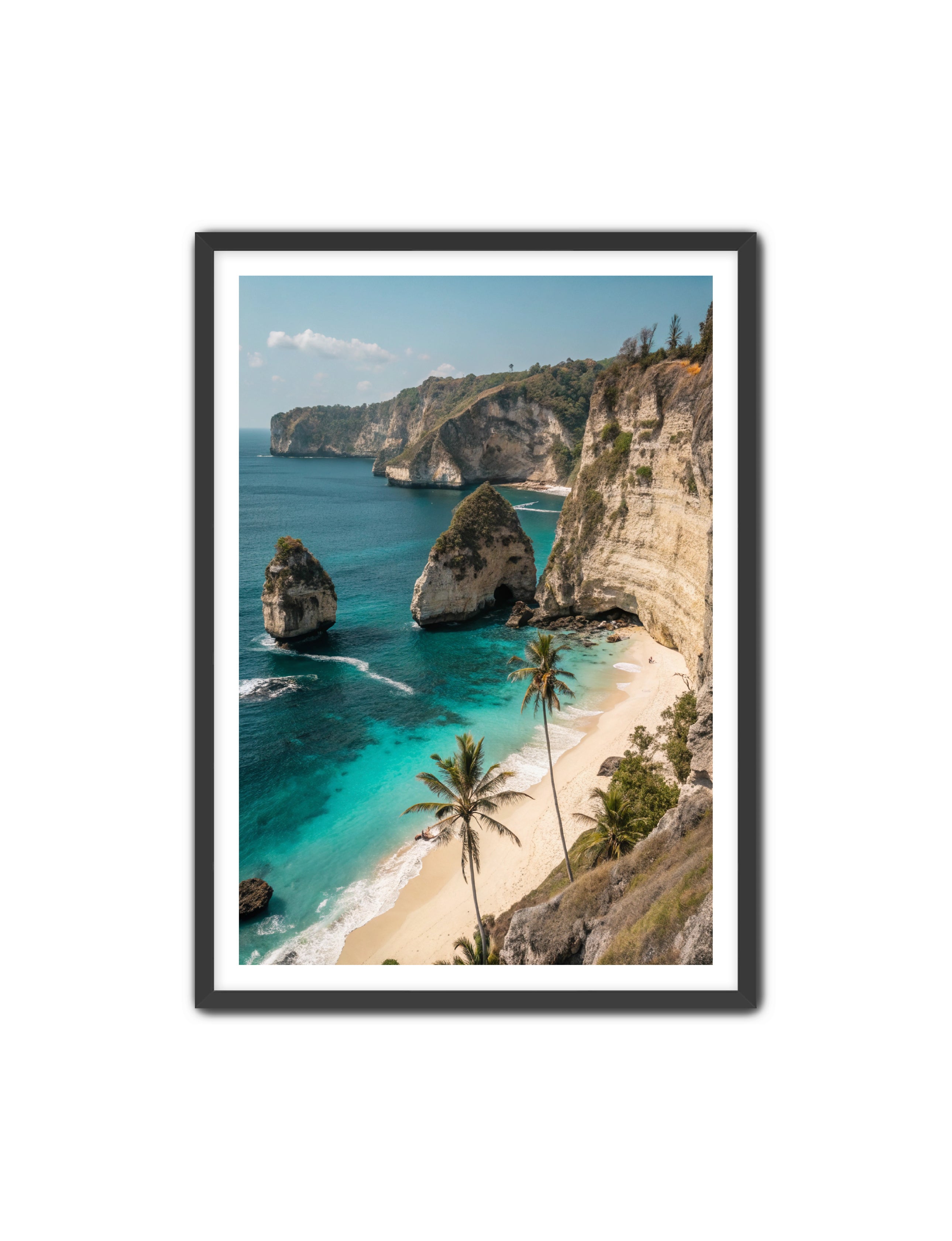 Apricus Prints Beaches 'Craggy Shores' Apricus Art Collection