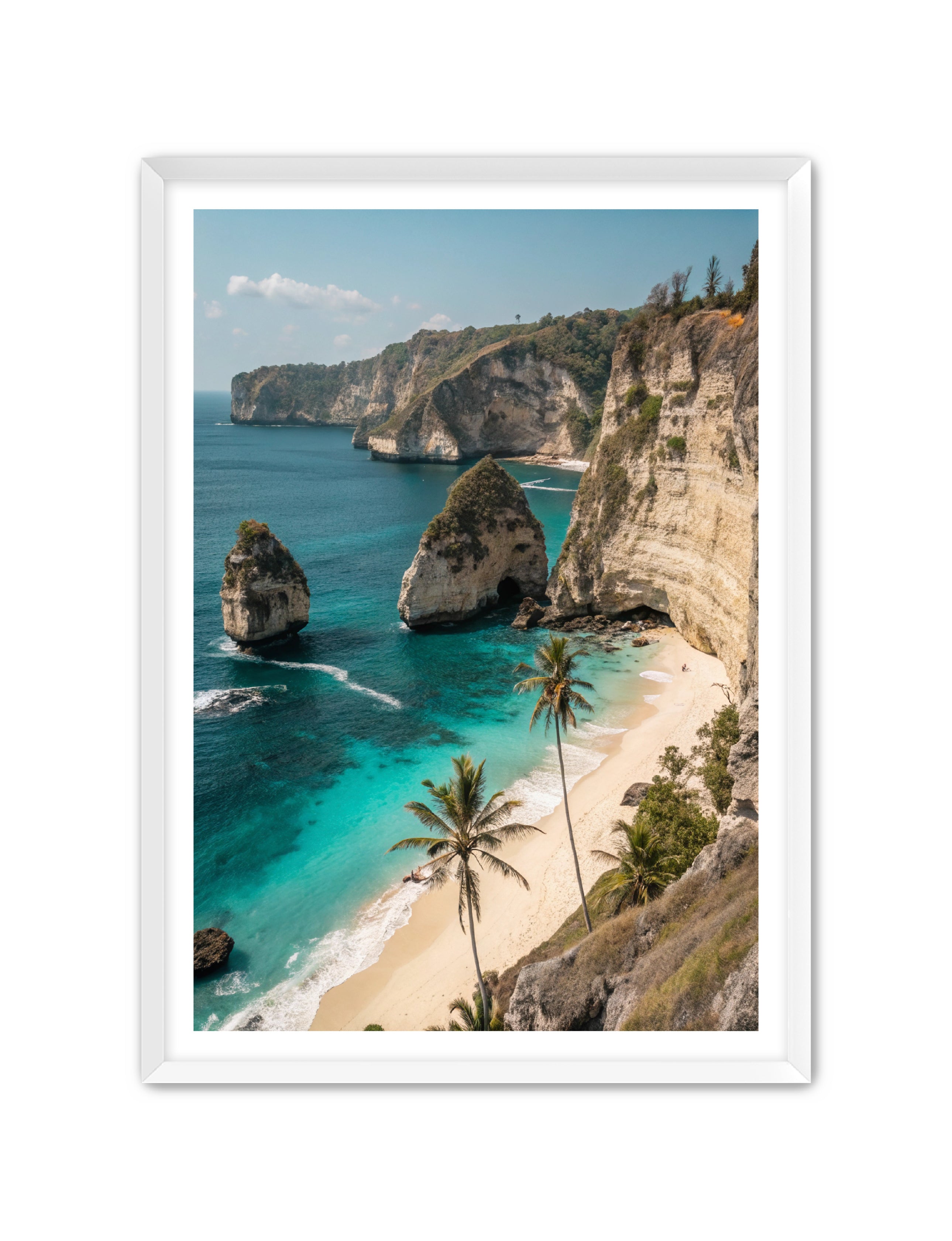 Apricus Prints Beaches 'Craggy Shores' Apricus Art Collection