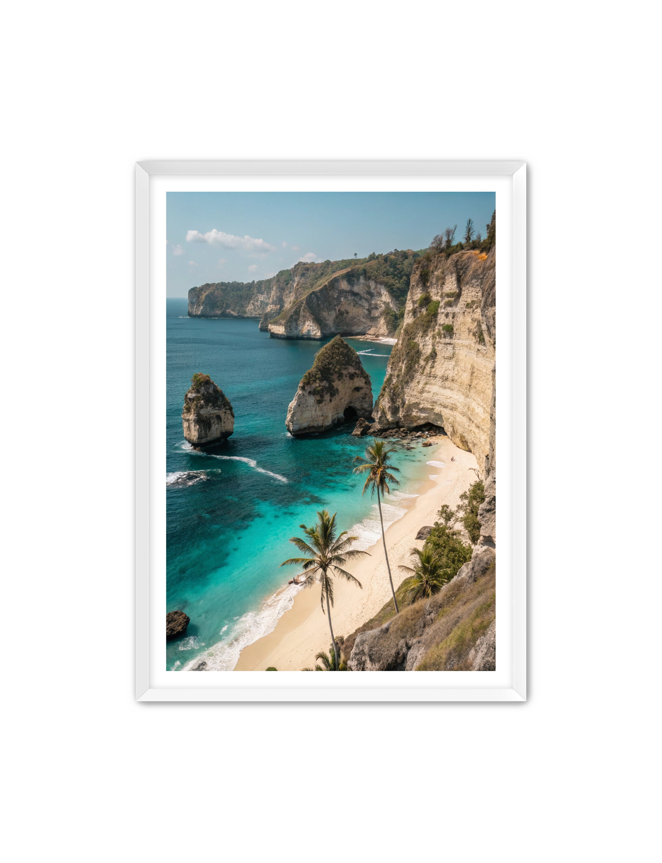 Apricus Prints Beaches 'Craggy Shores' Apricus Art Collection