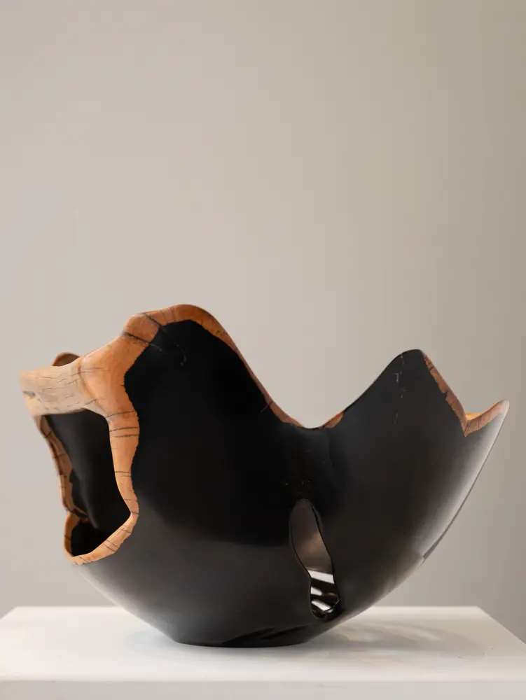 Natural Edge Sculpture wood 'AFRICAN BLACK WOOD' Rodney Band