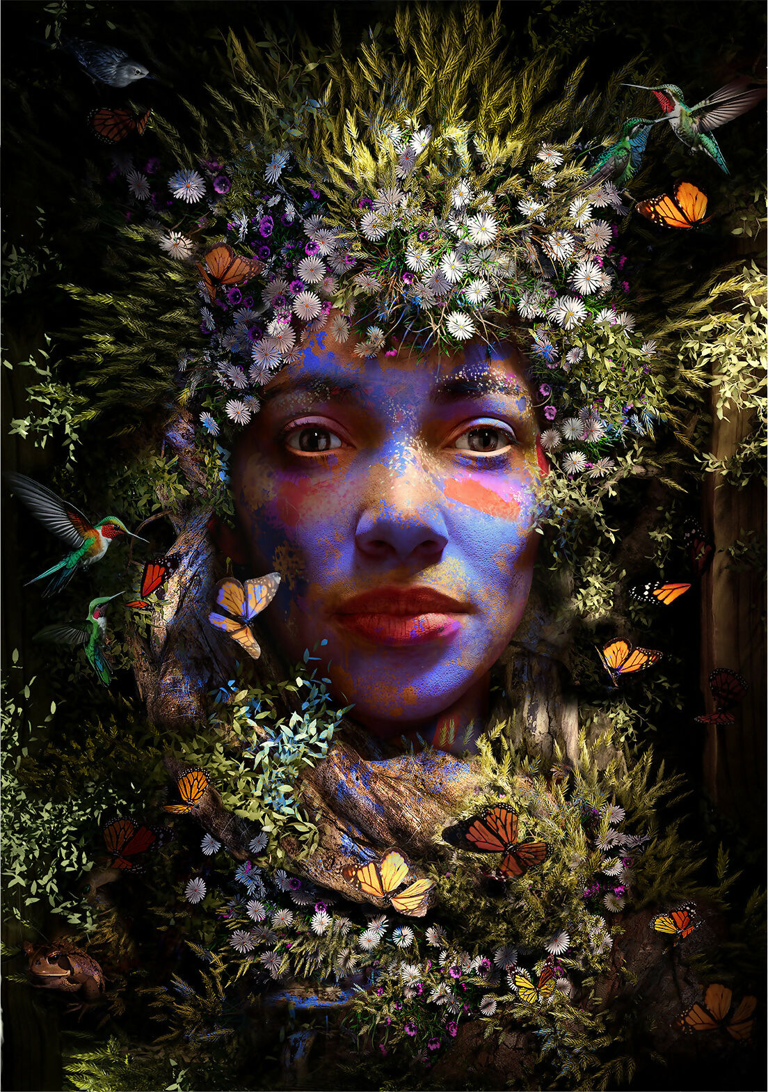 Surrealism Flower Child john hollander