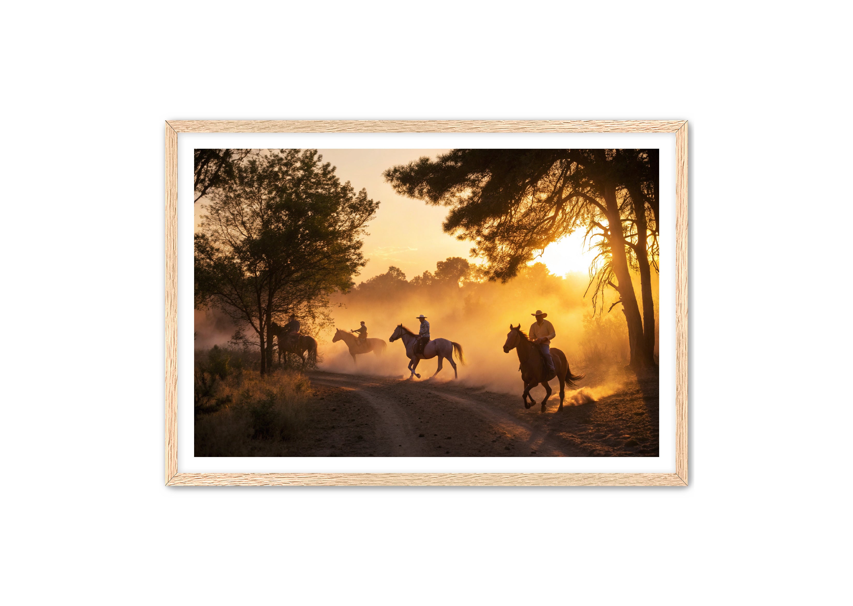 Apricus Prints Vaquero 'Echoing Spurs' Apricus Art Collection