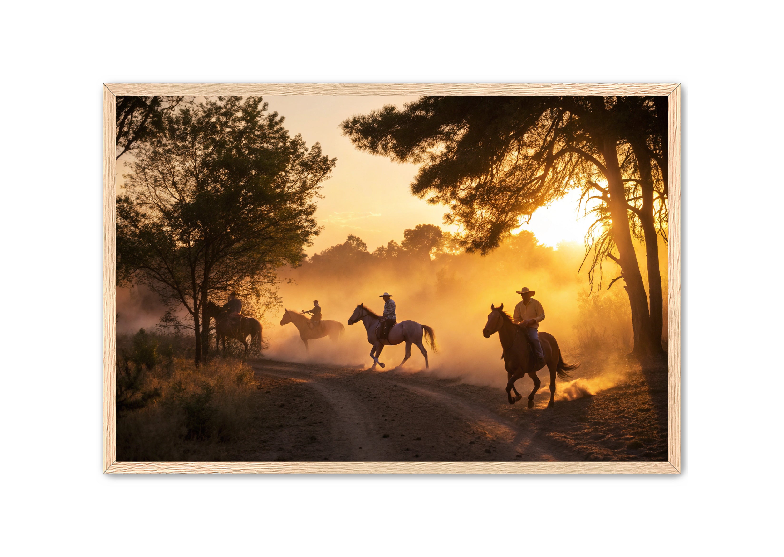 Apricus Prints Vaquero 'Echoing Spurs' Apricus Art Collection