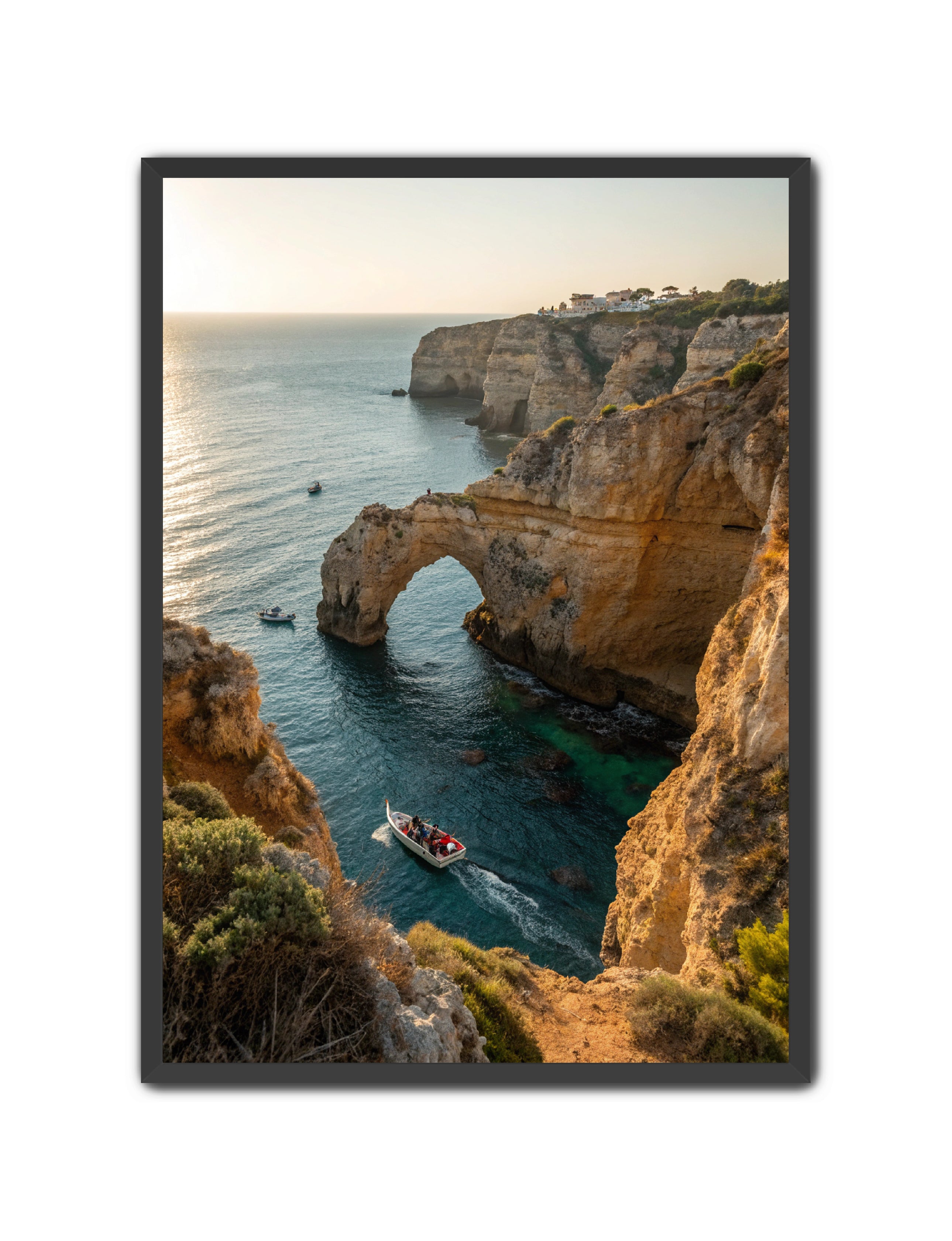 Apricus Prints Beaches 'Emerald Bluffs' Apricus Art Collection