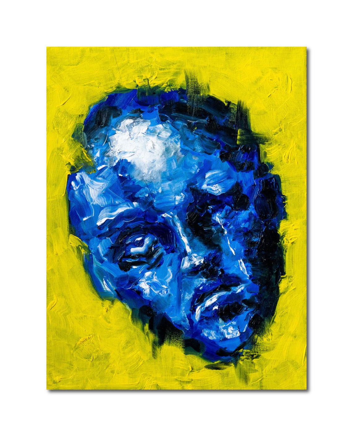 'FEELING BLUE' - Oil on Canvas