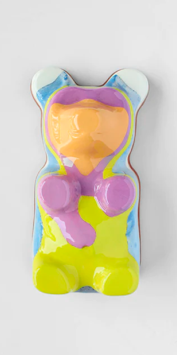 'GUMMY #5' - Pigmented Cement, Resin, Acrylic