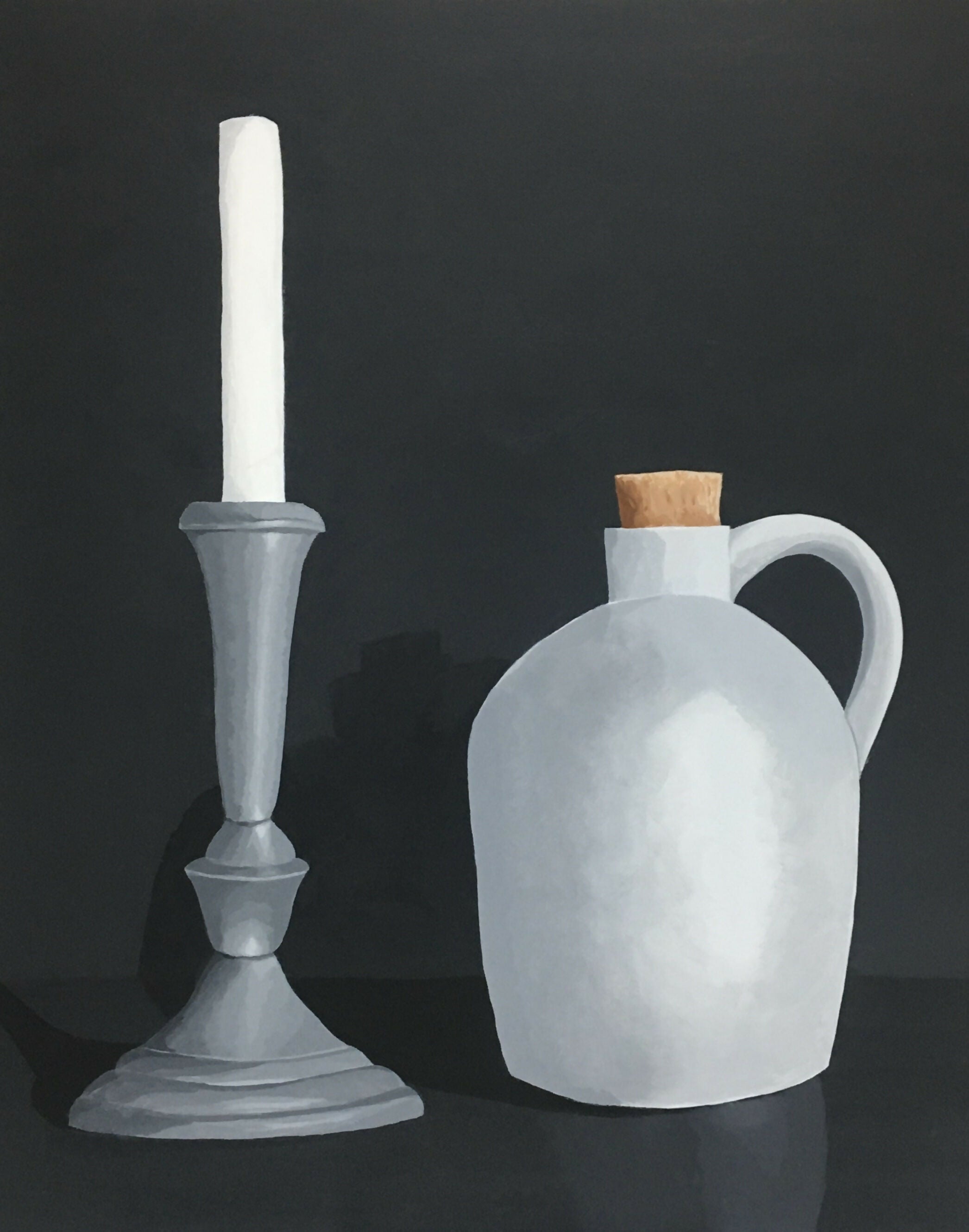 Acrylic Contemporary Design Still-Life 2 Bradley Lusa