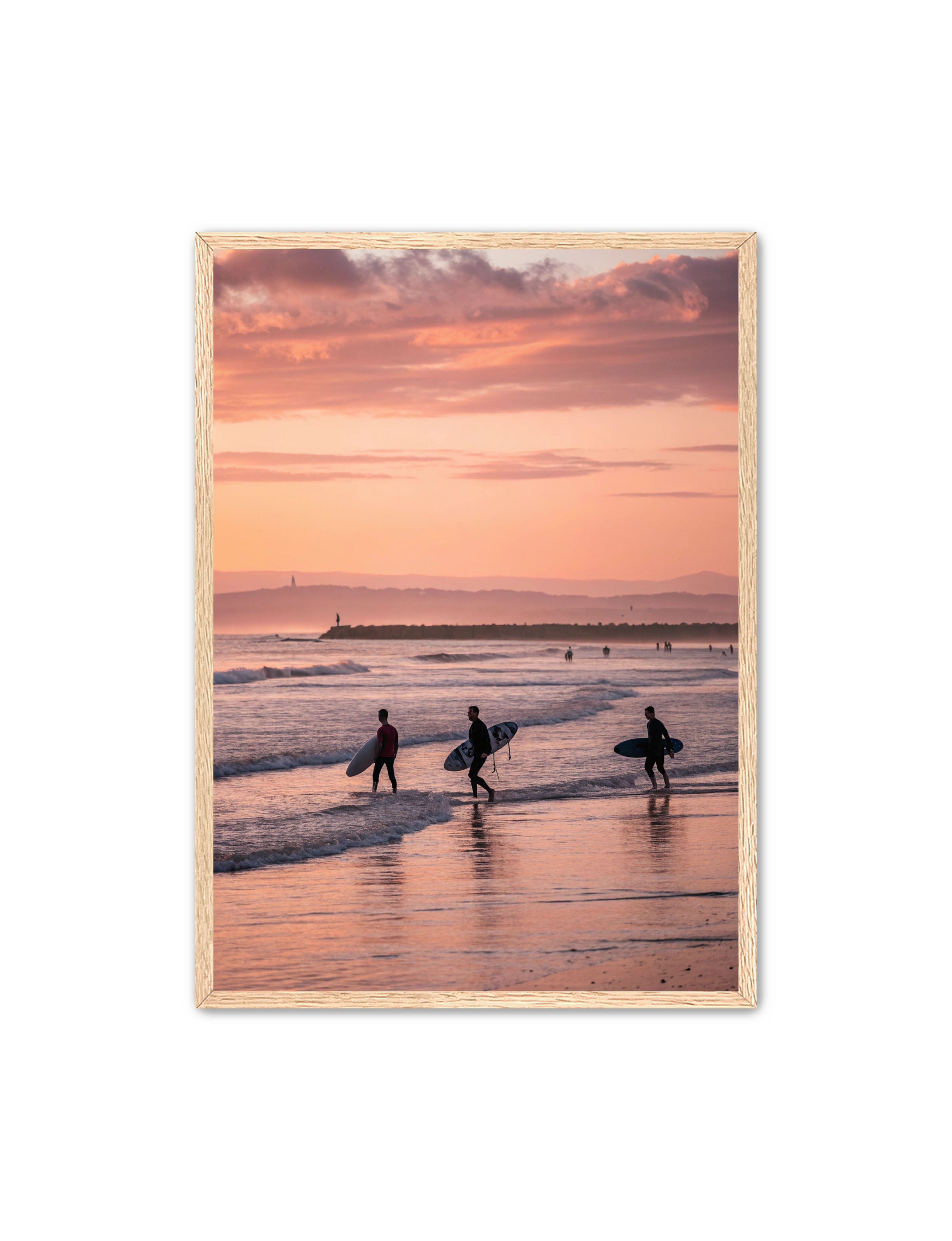 Apricus Prints Beaches 'Golden Swells' Apricus Art Collection