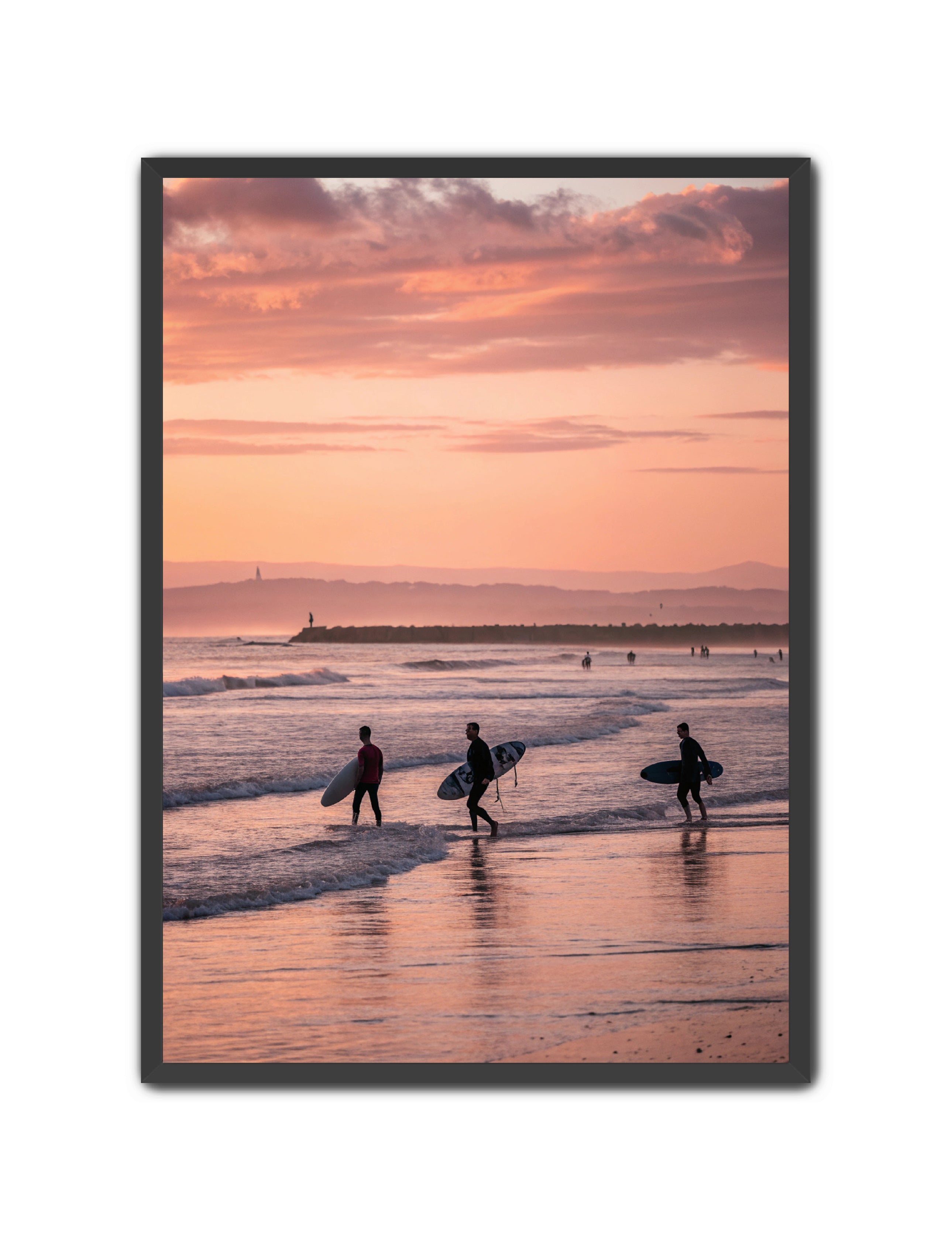 Apricus Prints Beaches 'Golden Swells' Apricus Art Collection