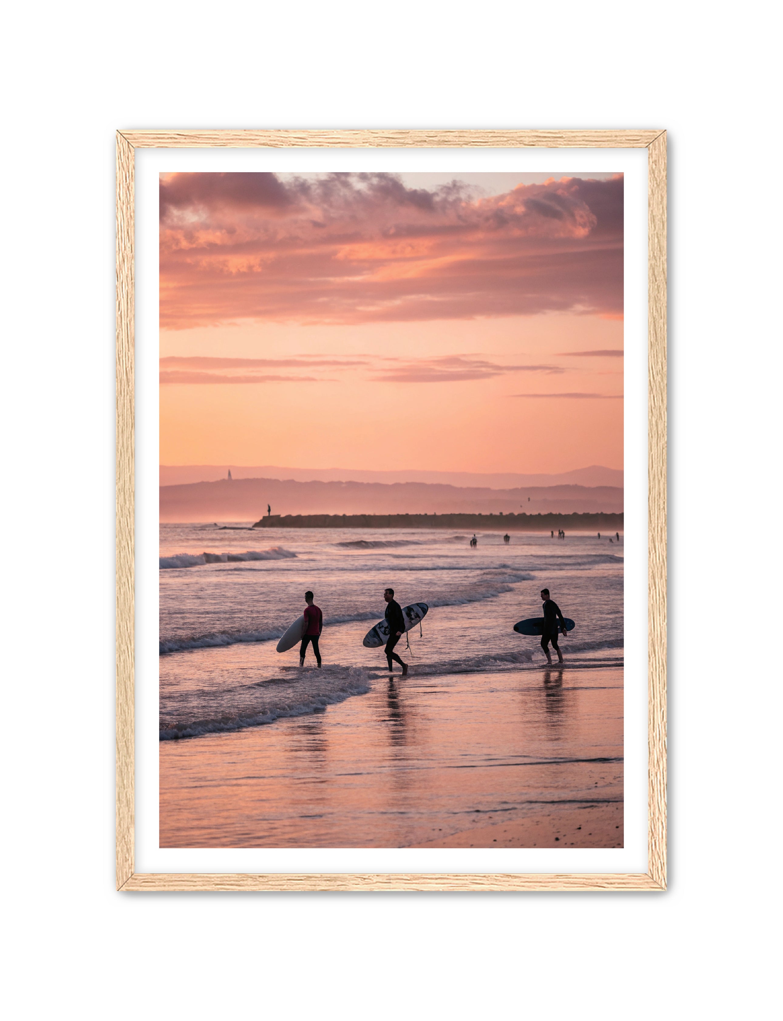 Apricus Prints Beaches 'Golden Swells' Apricus Art Collection