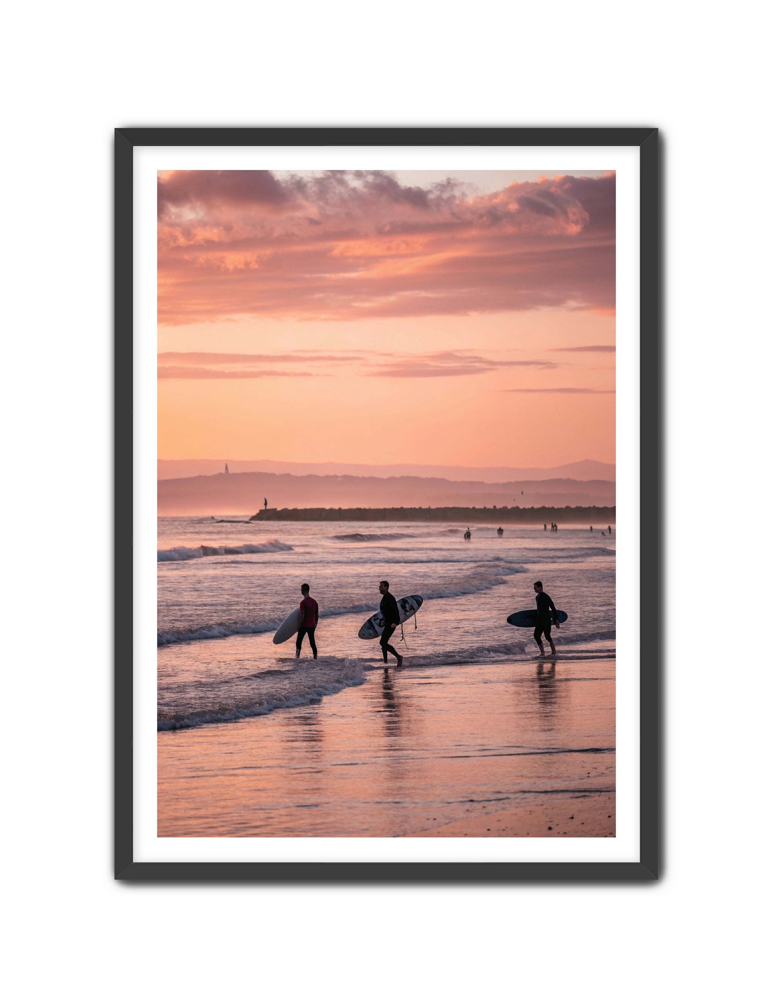 Apricus Prints Beaches 'Golden Swells' Apricus Art Collection