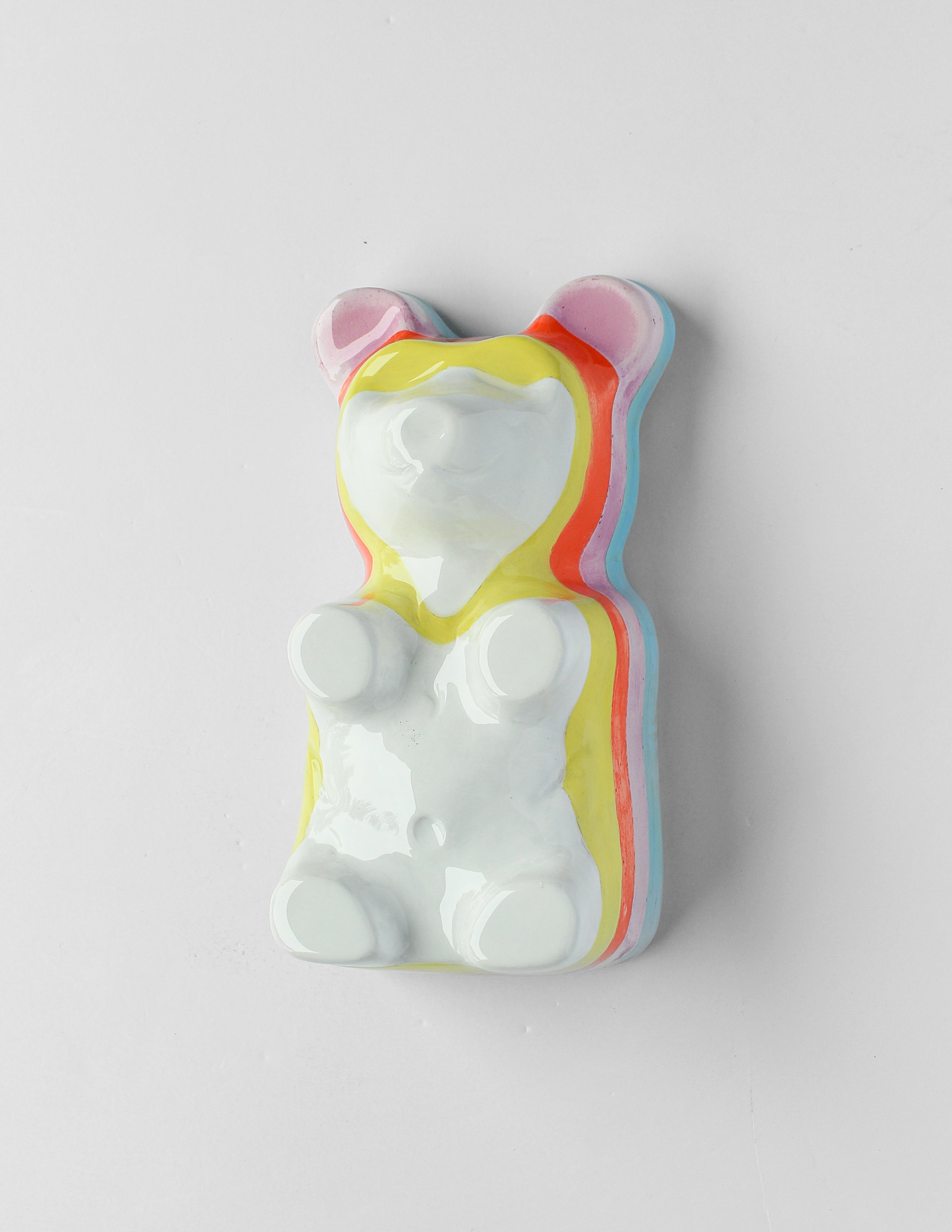 'GUMMY #4' - Pigmented Cement, Resin, Acrylic