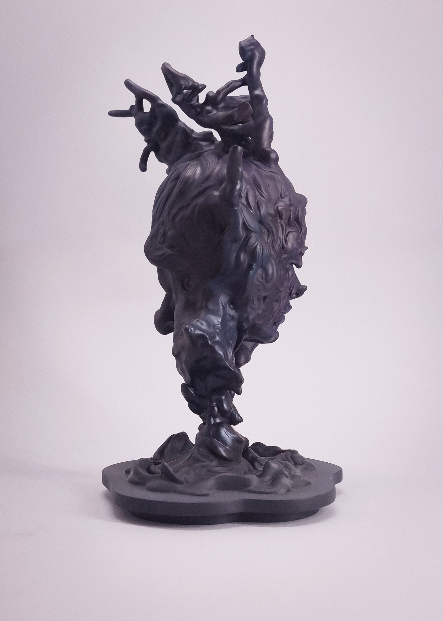 Sculpture 'WARRIOR' - Stereolithography, Resin, Epoxy, Airbrush, Lacquer David Åberg