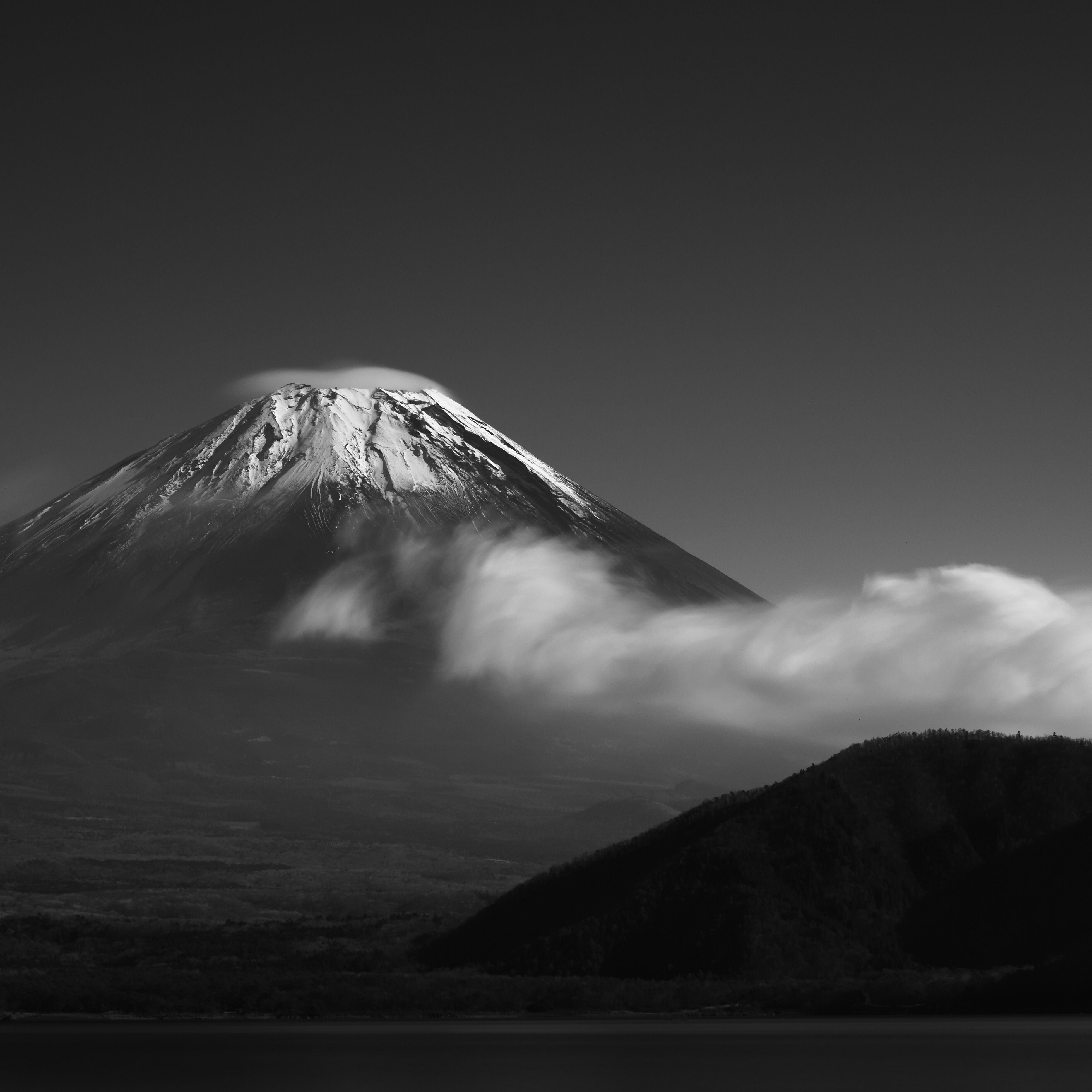 Expressionist Landscape Photography Visionary Mount Fuji from Lake Motosu - LIMITED EDITION OF 5 Francesco Libassi