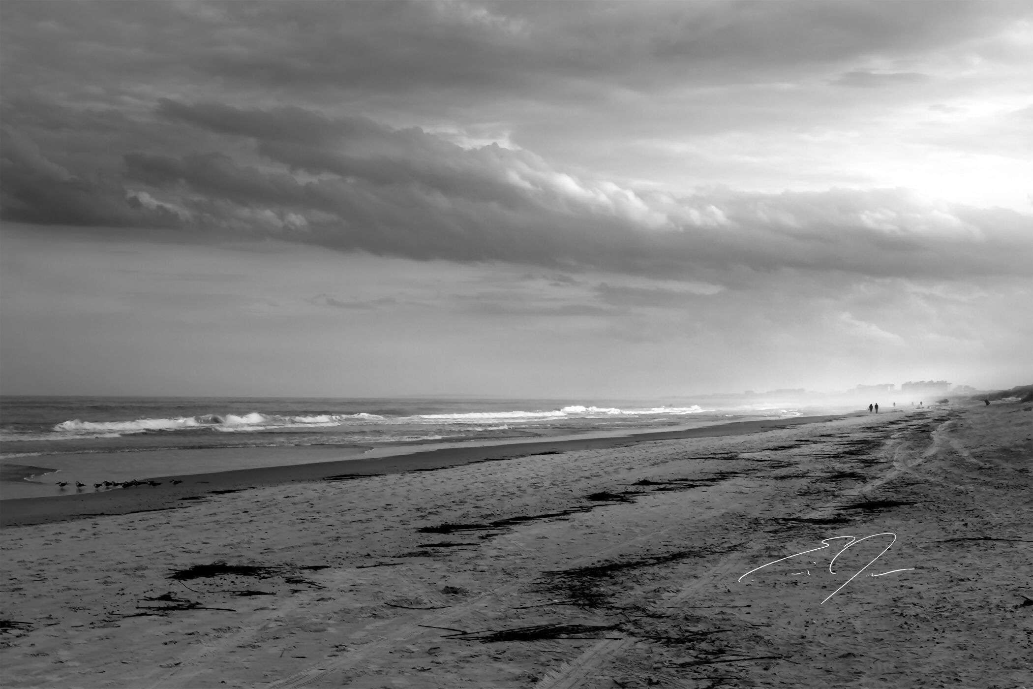 Art Beaches Contemporary Photography Prints 'Walk With Me' Eric C. Jackson Studio