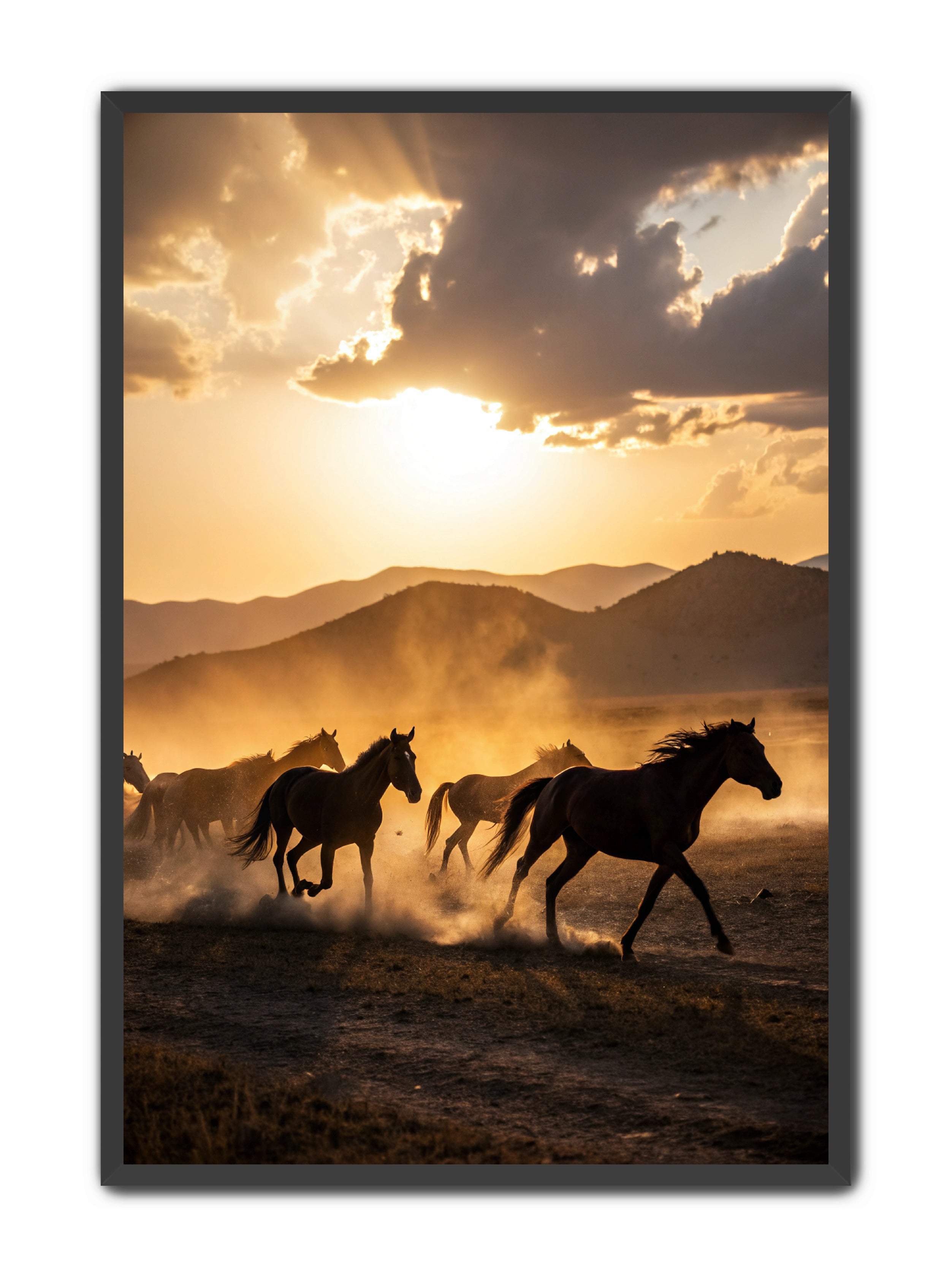 Apricus Prints Vaquero 'Keepers of The Ridge' Apricus Art Collection