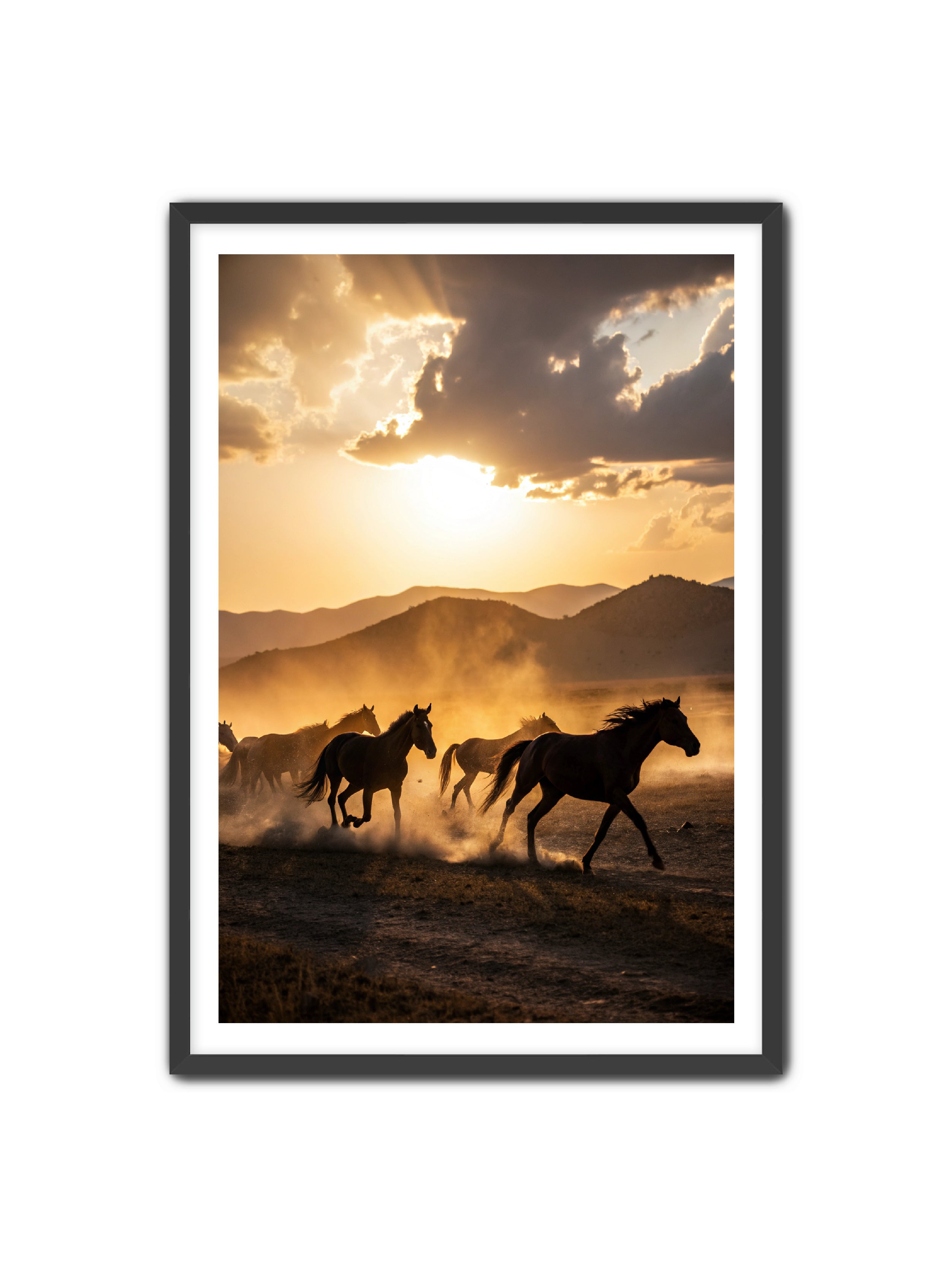 Apricus Prints Vaquero 'Keepers of The Ridge' Apricus Art Collection