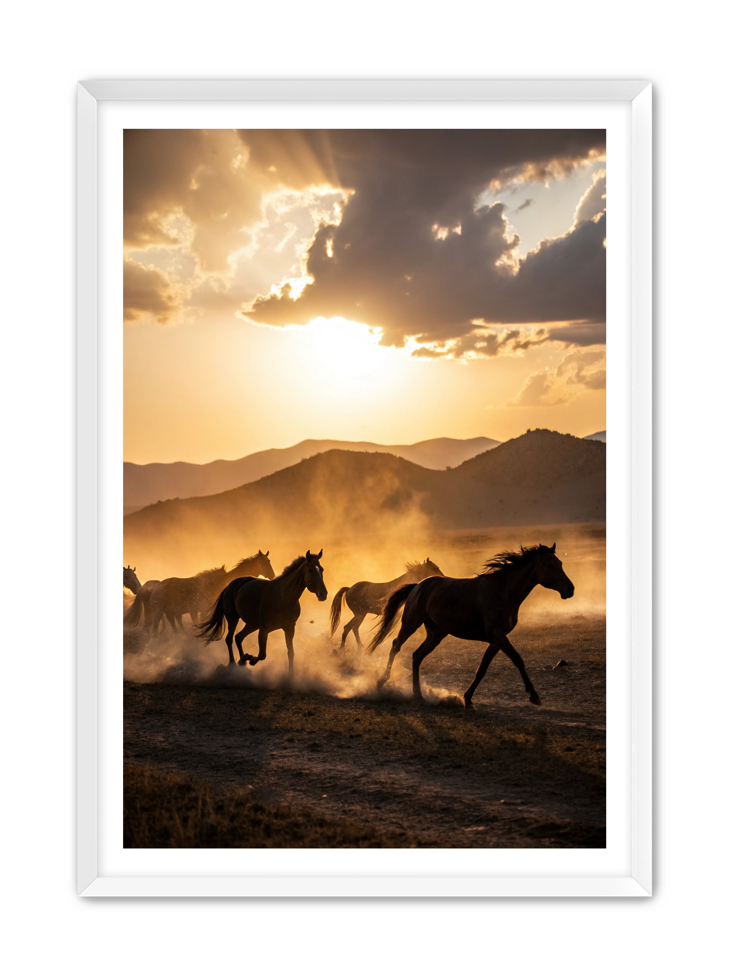 Apricus Prints Vaquero 'Keepers of The Ridge' Apricus Art Collection