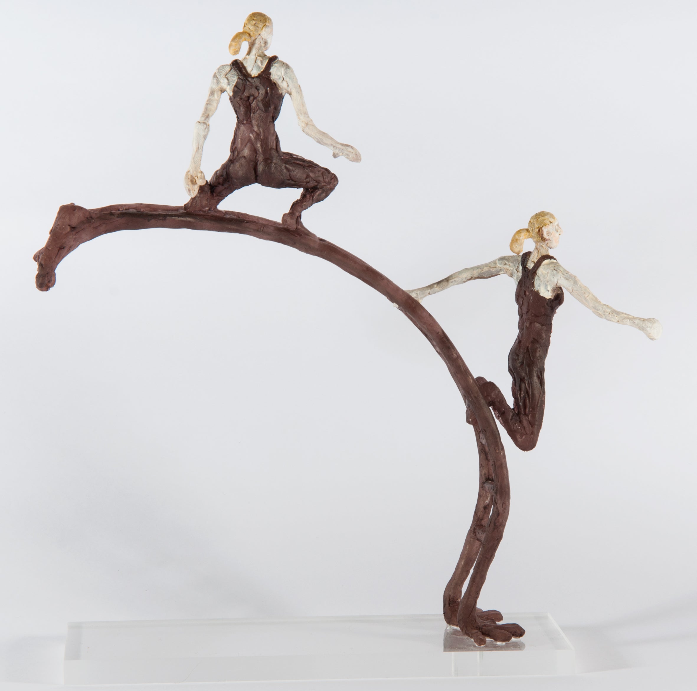 Sculpture 'LADDER RIDERS II' Holly Bennett