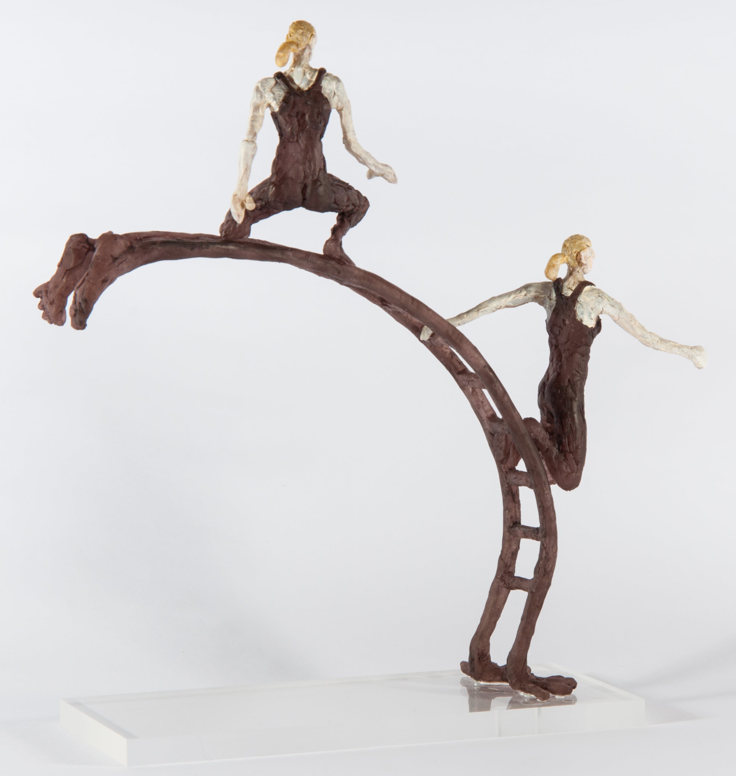 Sculpture 'LADDER RIDERS II' Holly Bennett