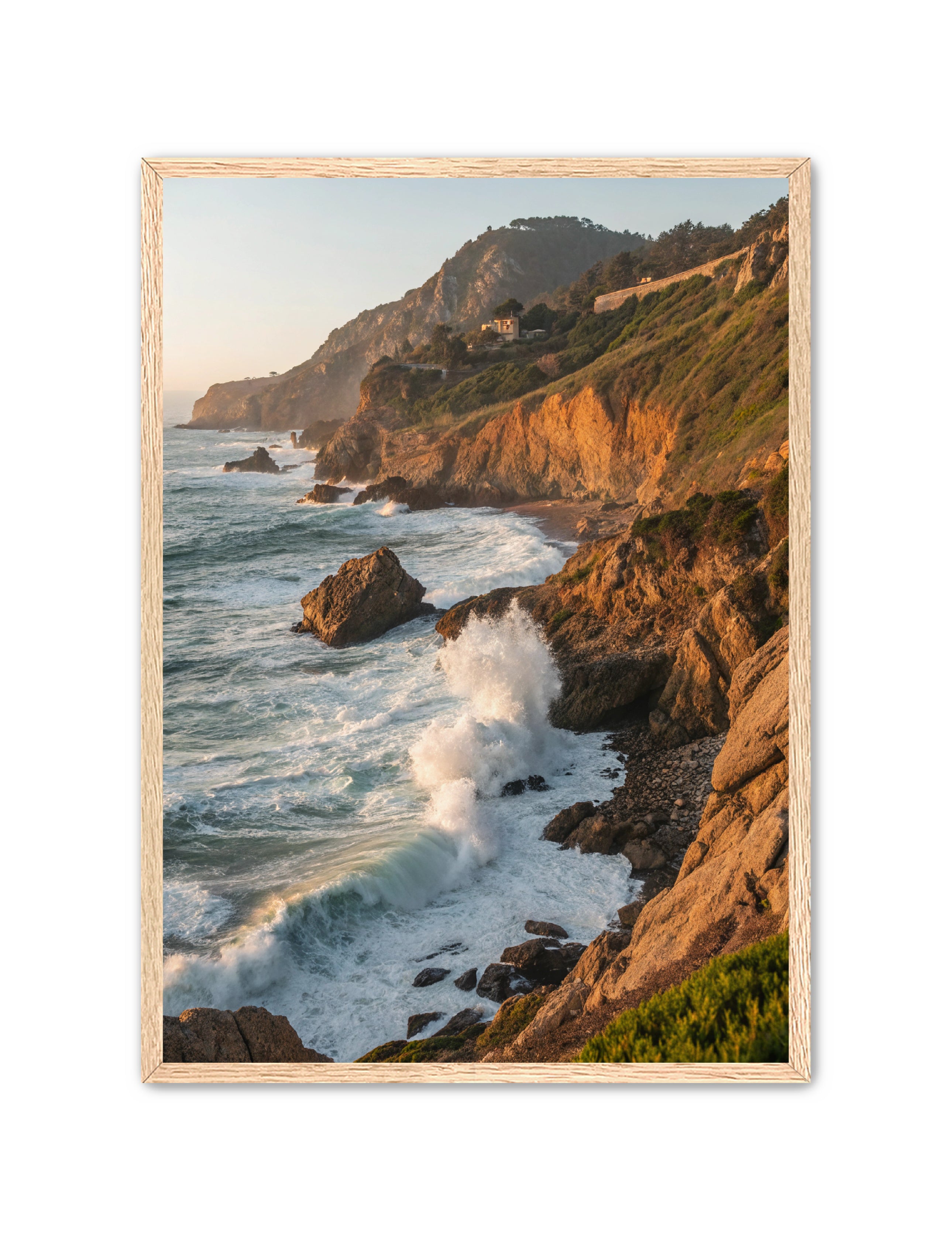 Apricus Prints Beaches 'Liquid Thunder' Apricus Art Collection