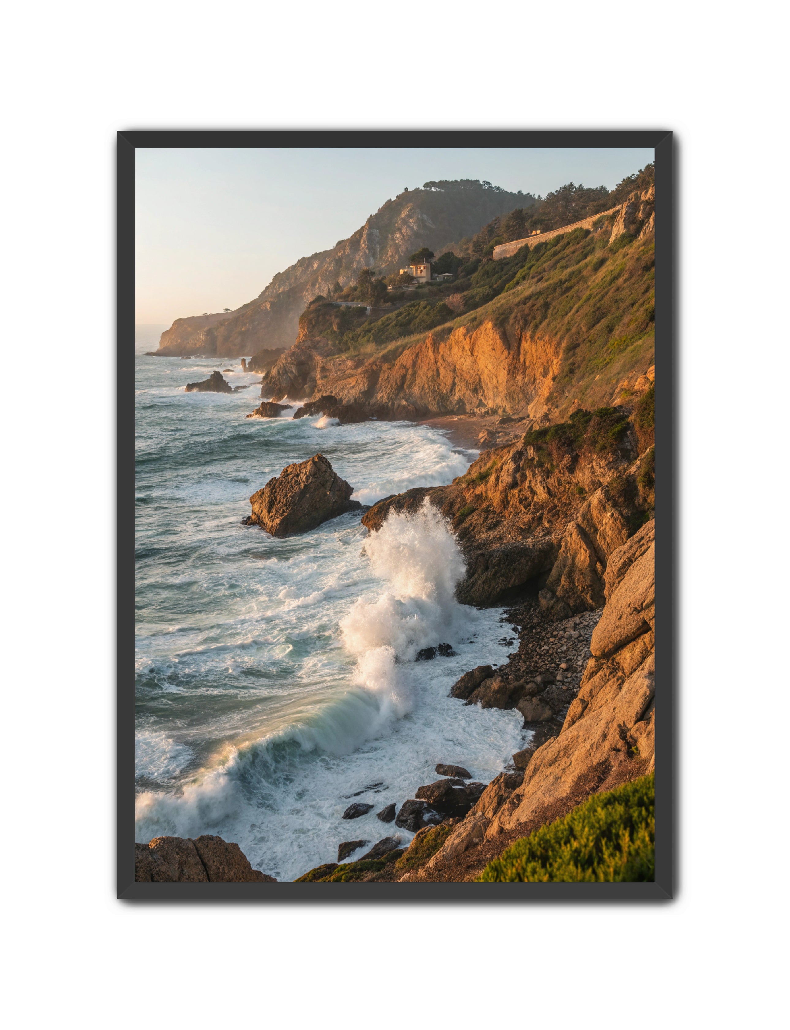 Apricus Prints Beaches 'Liquid Thunder' Apricus Art Collection