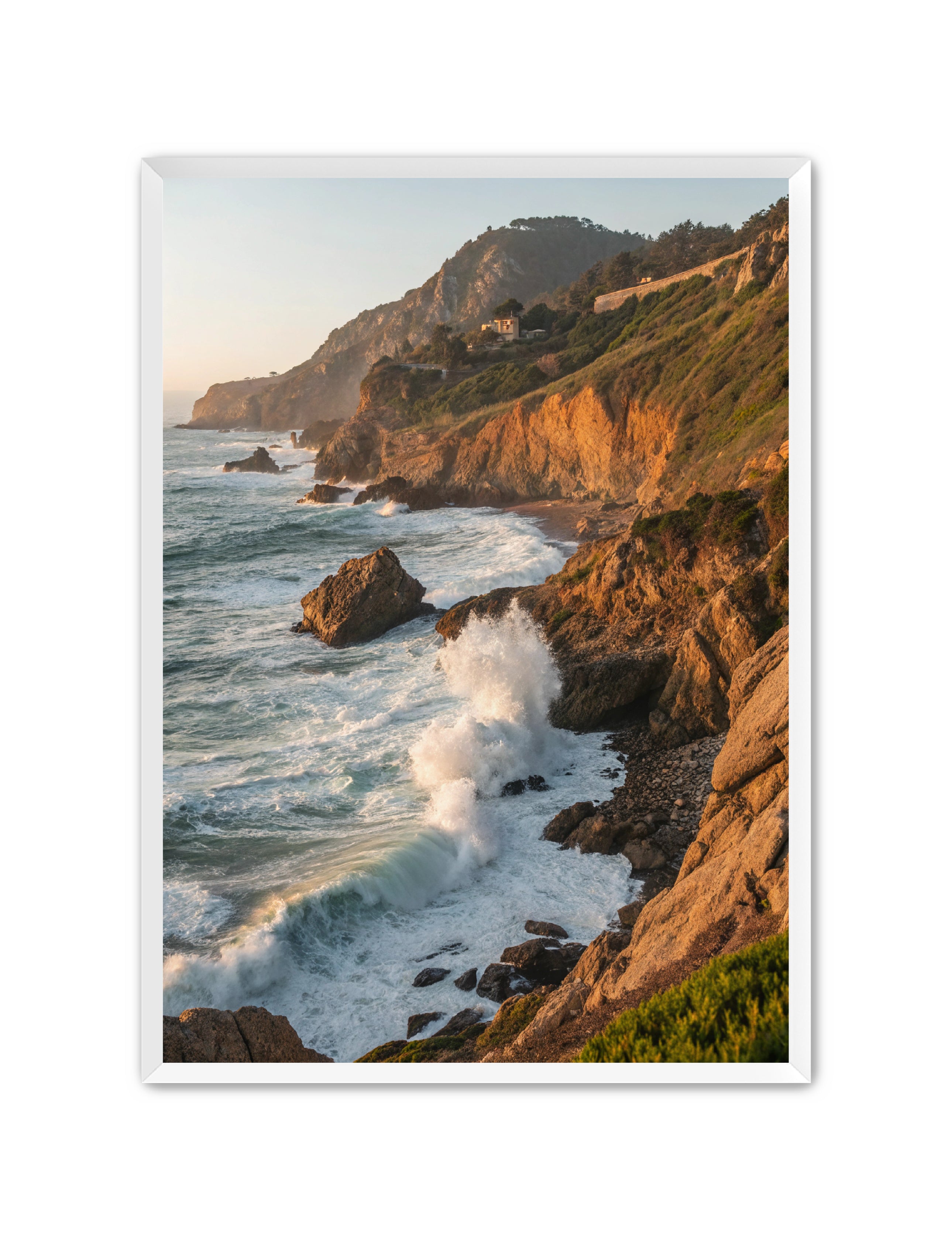 Apricus Prints Beaches 'Liquid Thunder' Apricus Art Collection