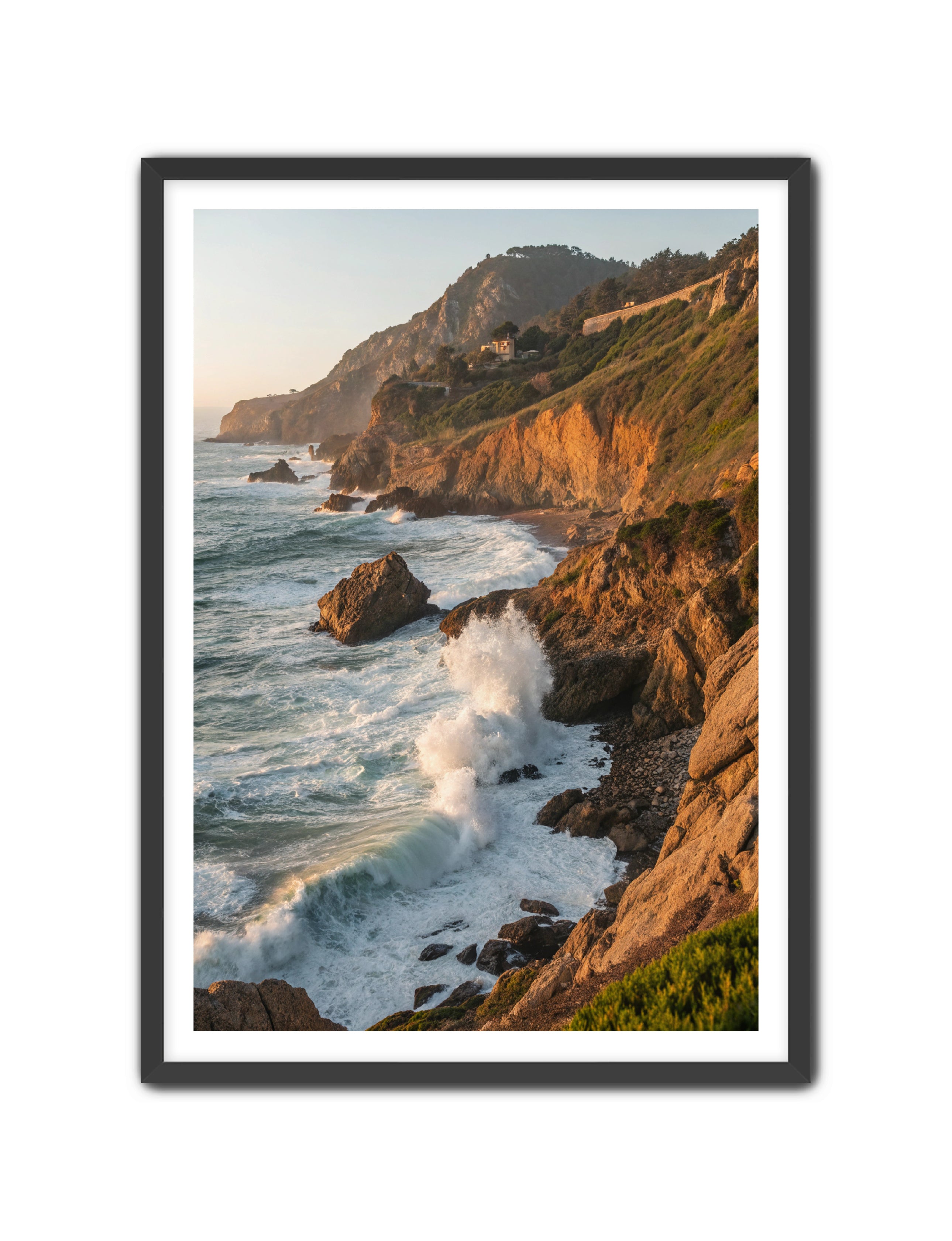 Apricus Prints Beaches 'Liquid Thunder' Apricus Art Collection