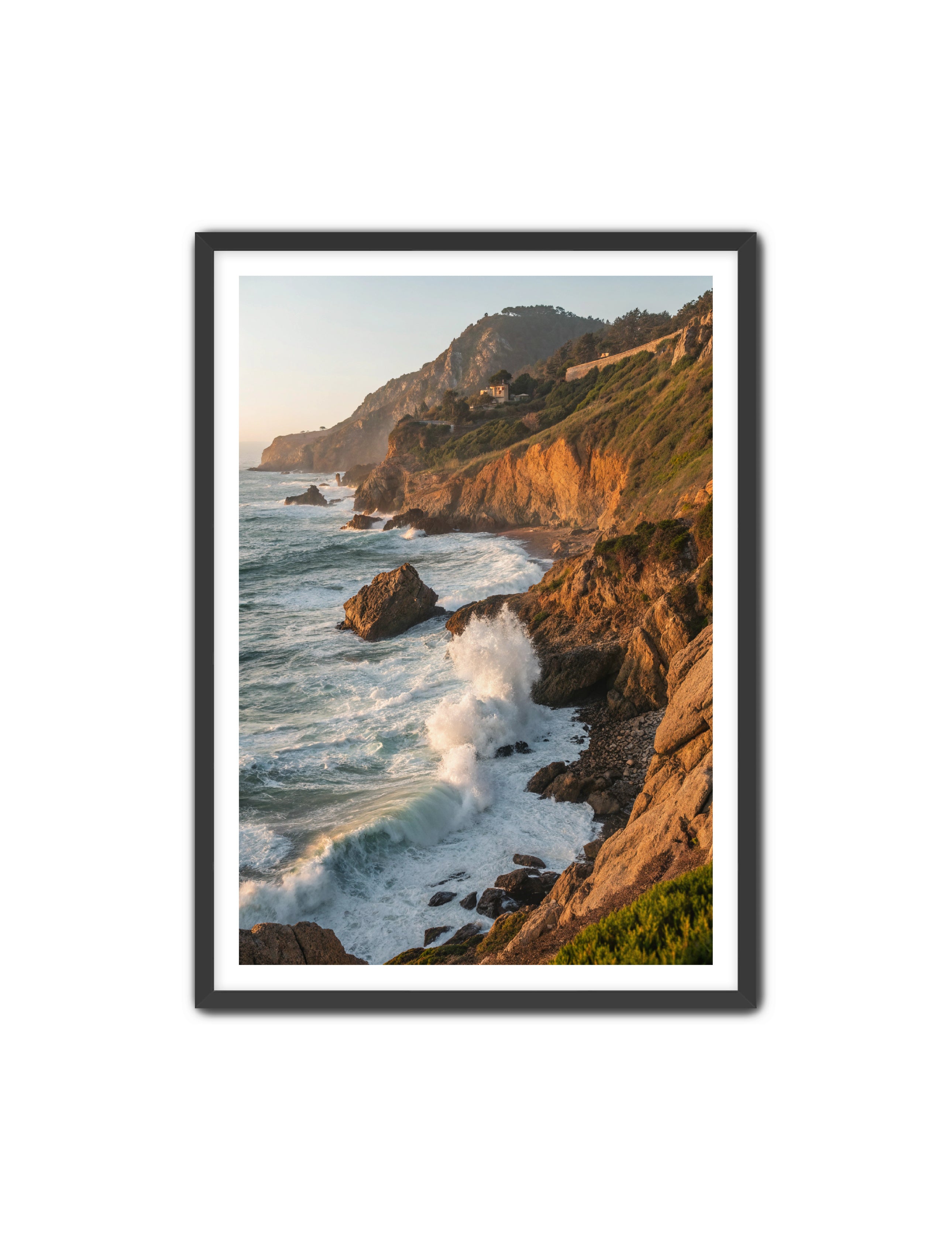 Apricus Prints Beaches 'Liquid Thunder' Apricus Art Collection