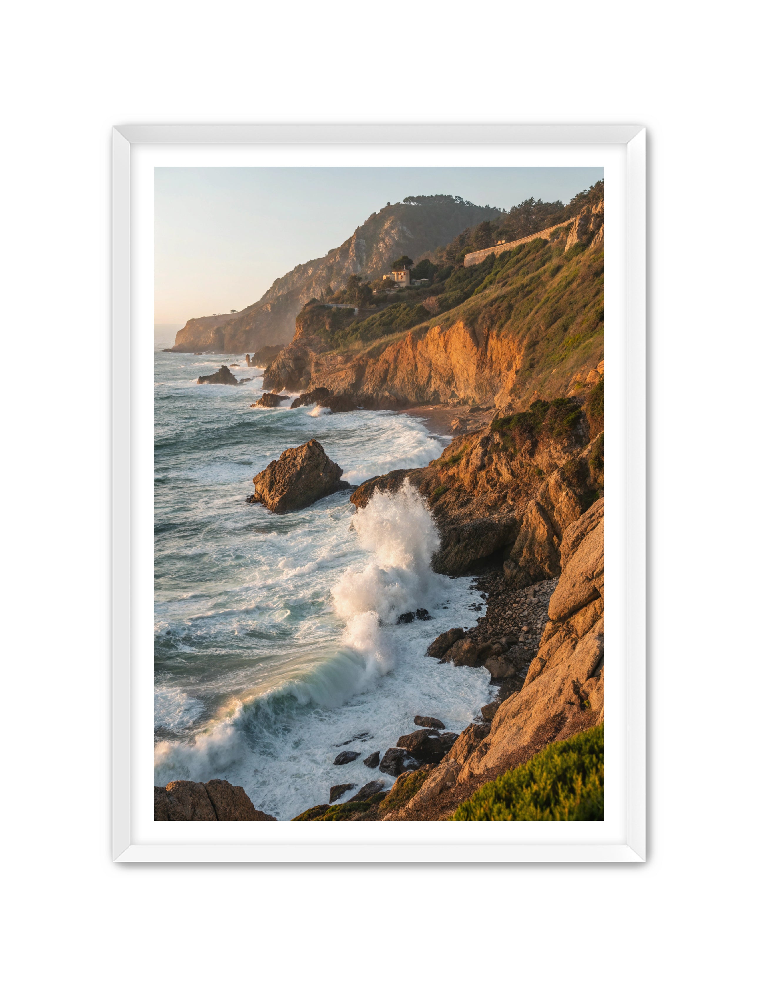 Apricus Prints Beaches 'Liquid Thunder' Apricus Art Collection