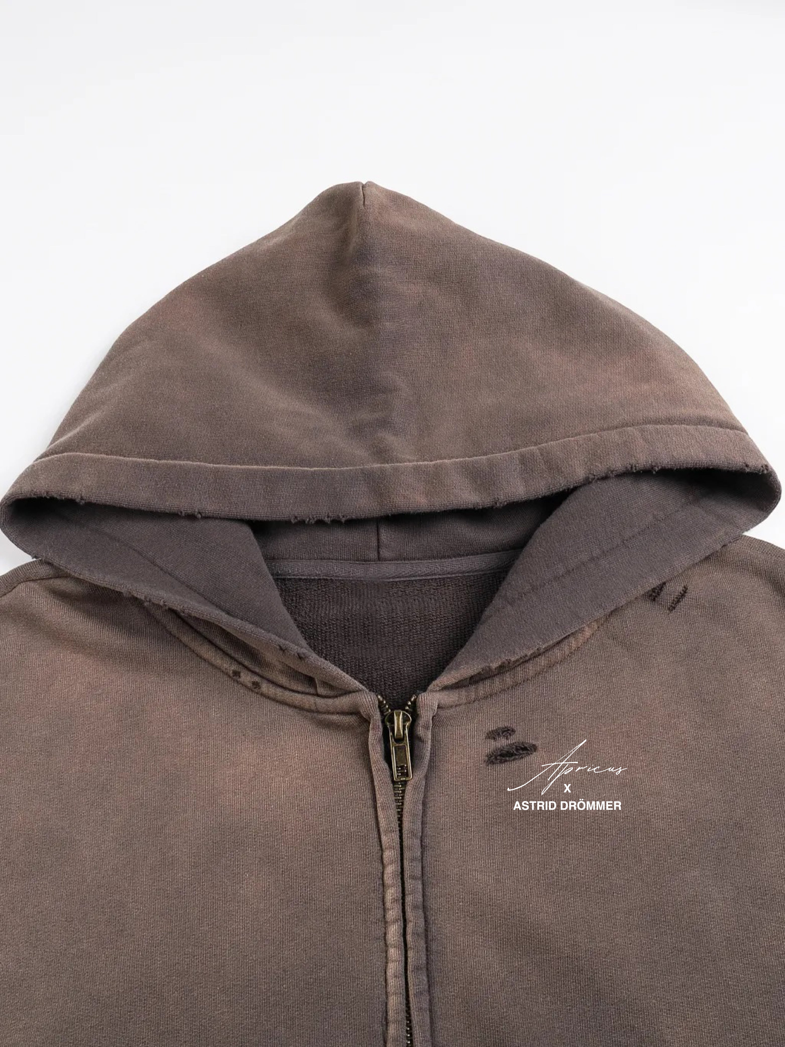 Closet Astrid Drömmer’s Monkey Washed Zip Hoodie ODMPOD