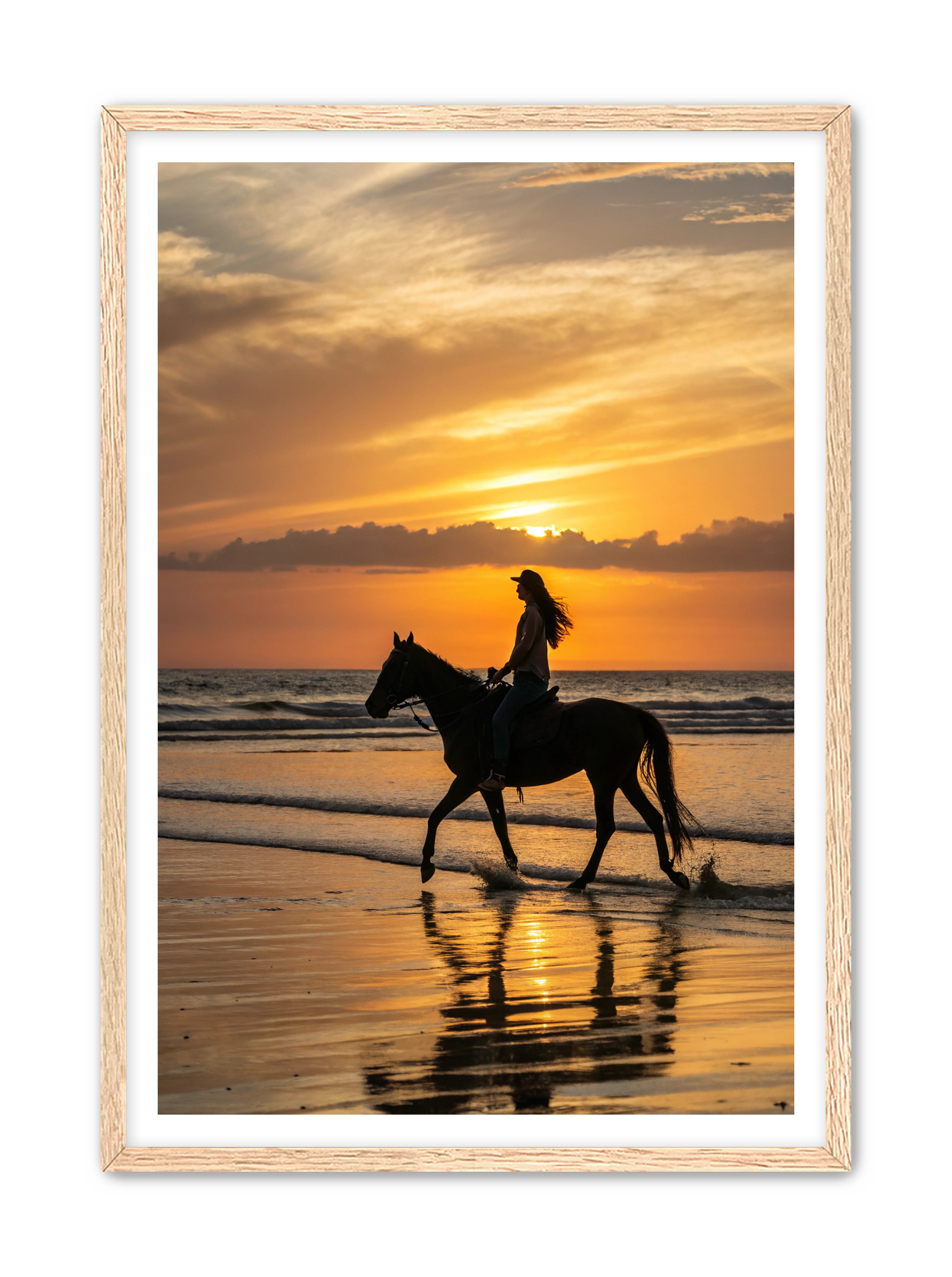 Apricus Prints Vaquero 'My Love On Sand' Apricus Art Collection